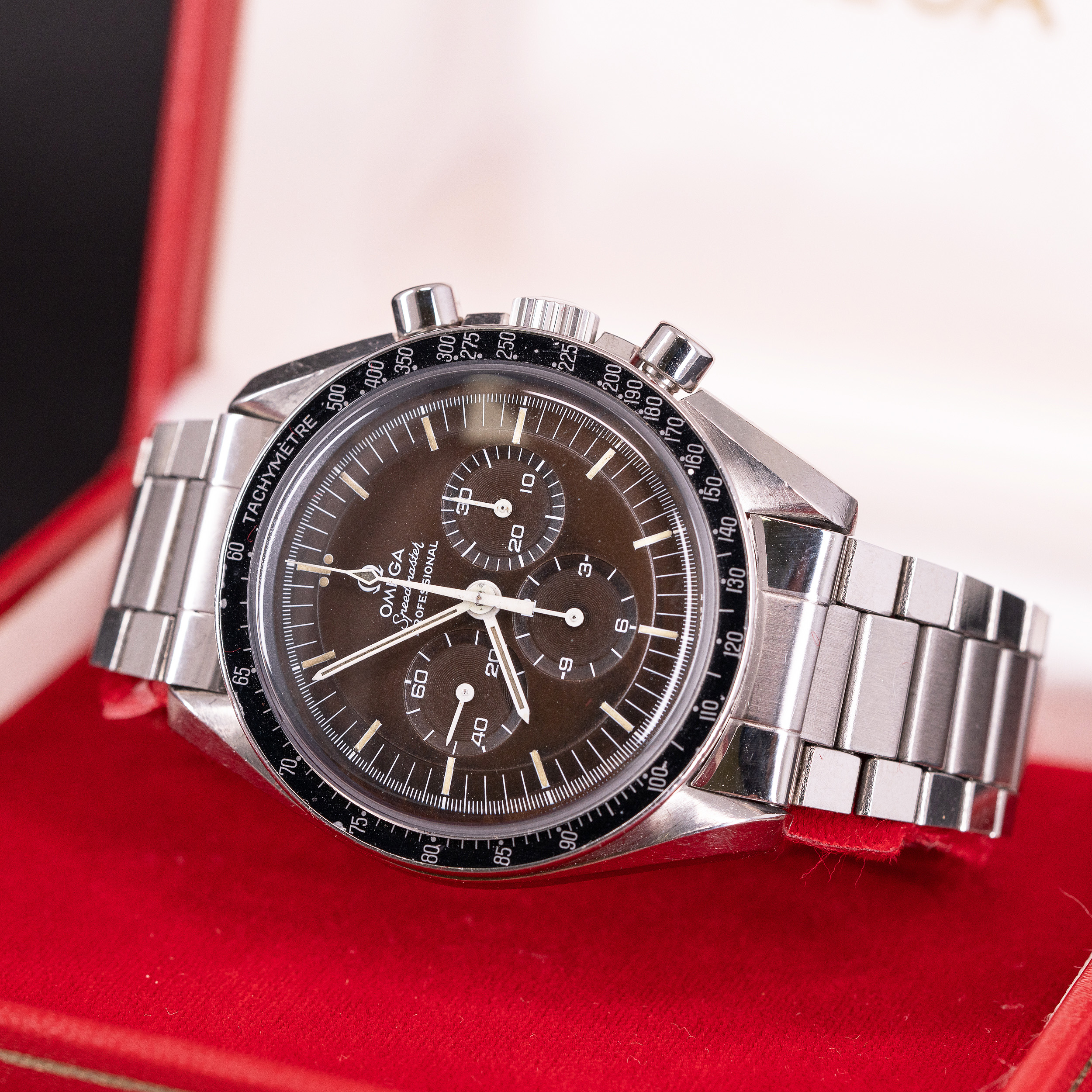 Omega Speedmaster Professional "Dark Chocolate" vuodelta 1969 - Image 3