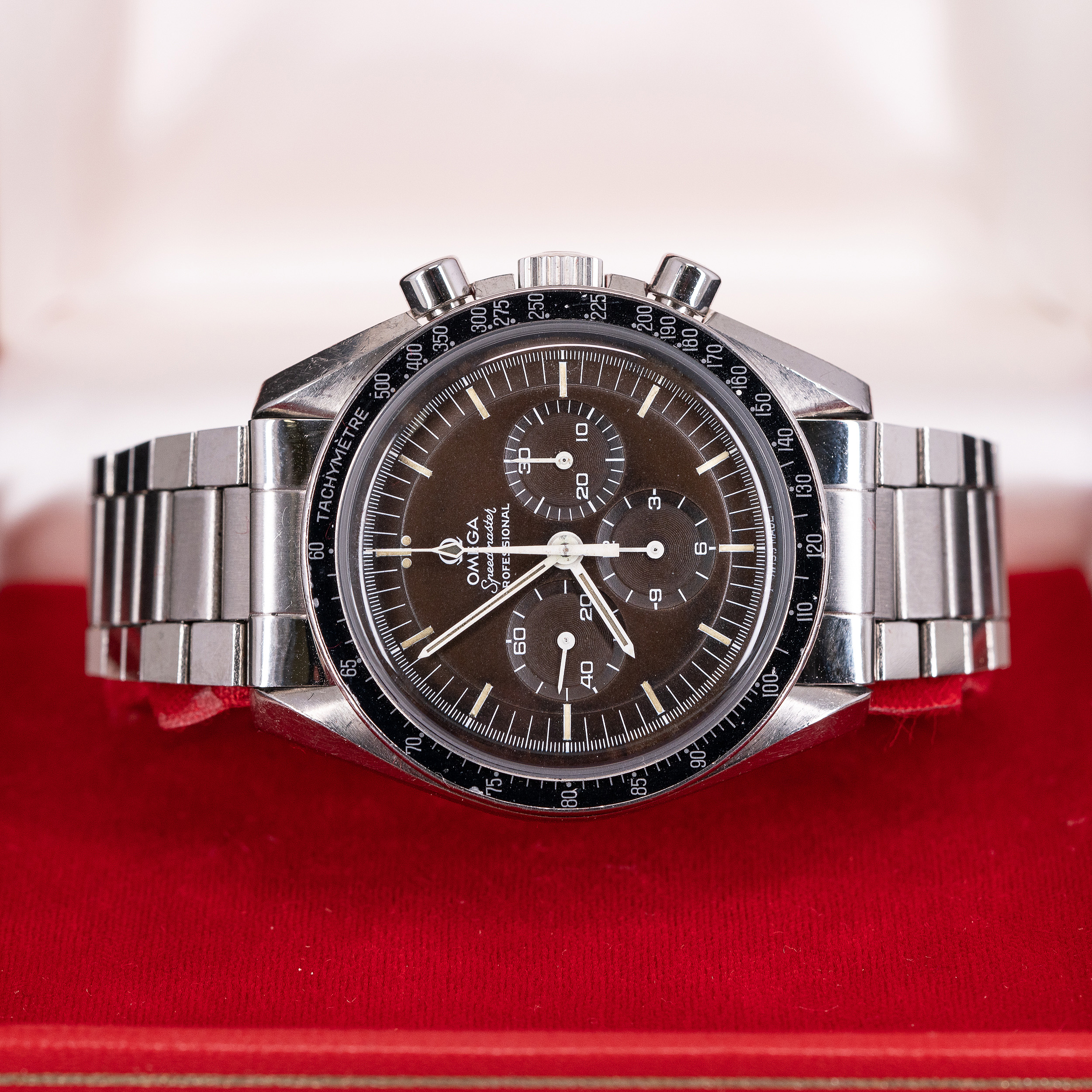 Omega Speedmaster Professional "Dark Chocolate" vuodelta 1969 - Image 4