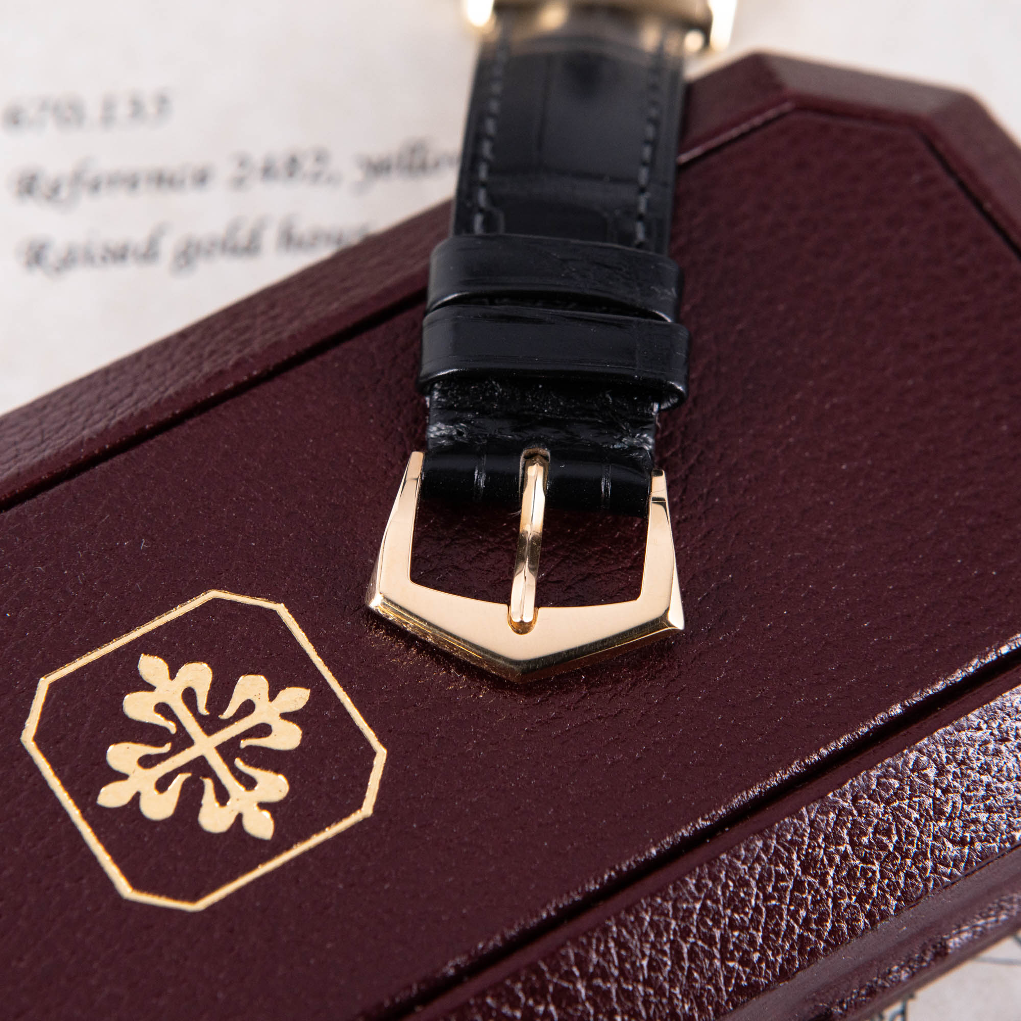 18k Patek Philippe Calatrava "Sector dial" 2482 vuodelta 1952 - Image 8