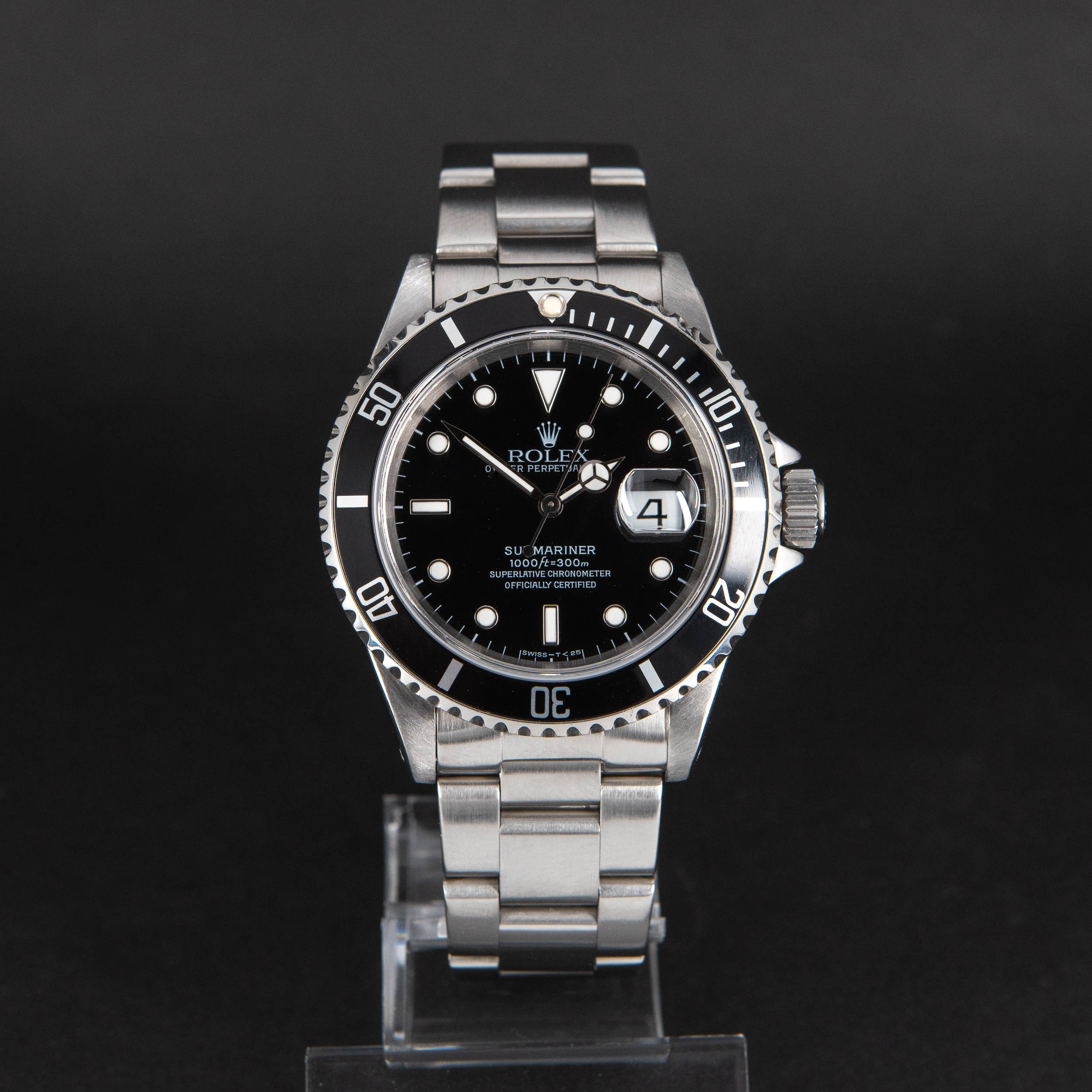 Rolex Oyster Perpetual Submariner 16610 vuodelta 1996 - Image 2