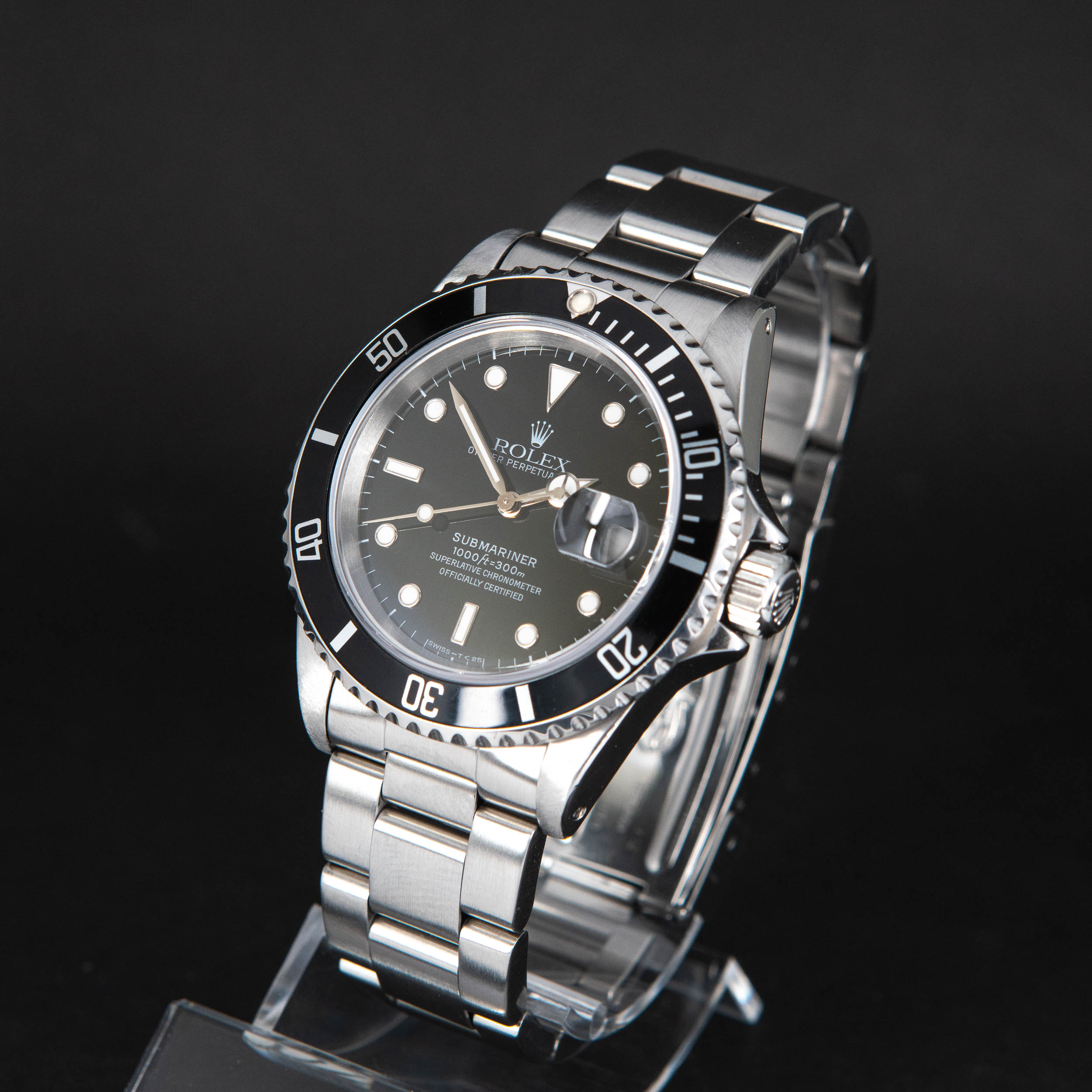 Rolex Oyster Perpetual Submariner 16610 vuodelta 1996 - Image 3