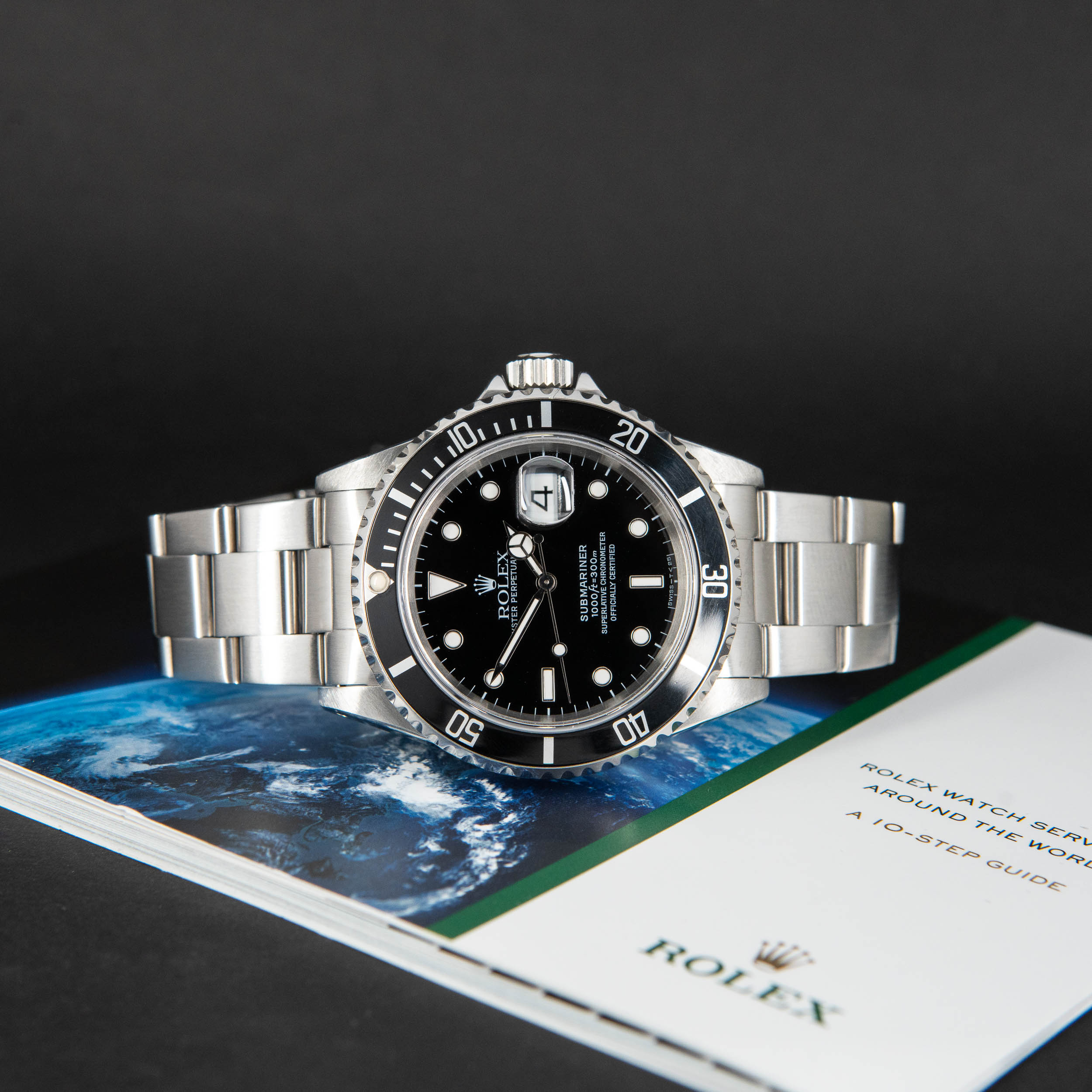 Rolex Oyster Perpetual Submariner 16610 vuodelta 1996
