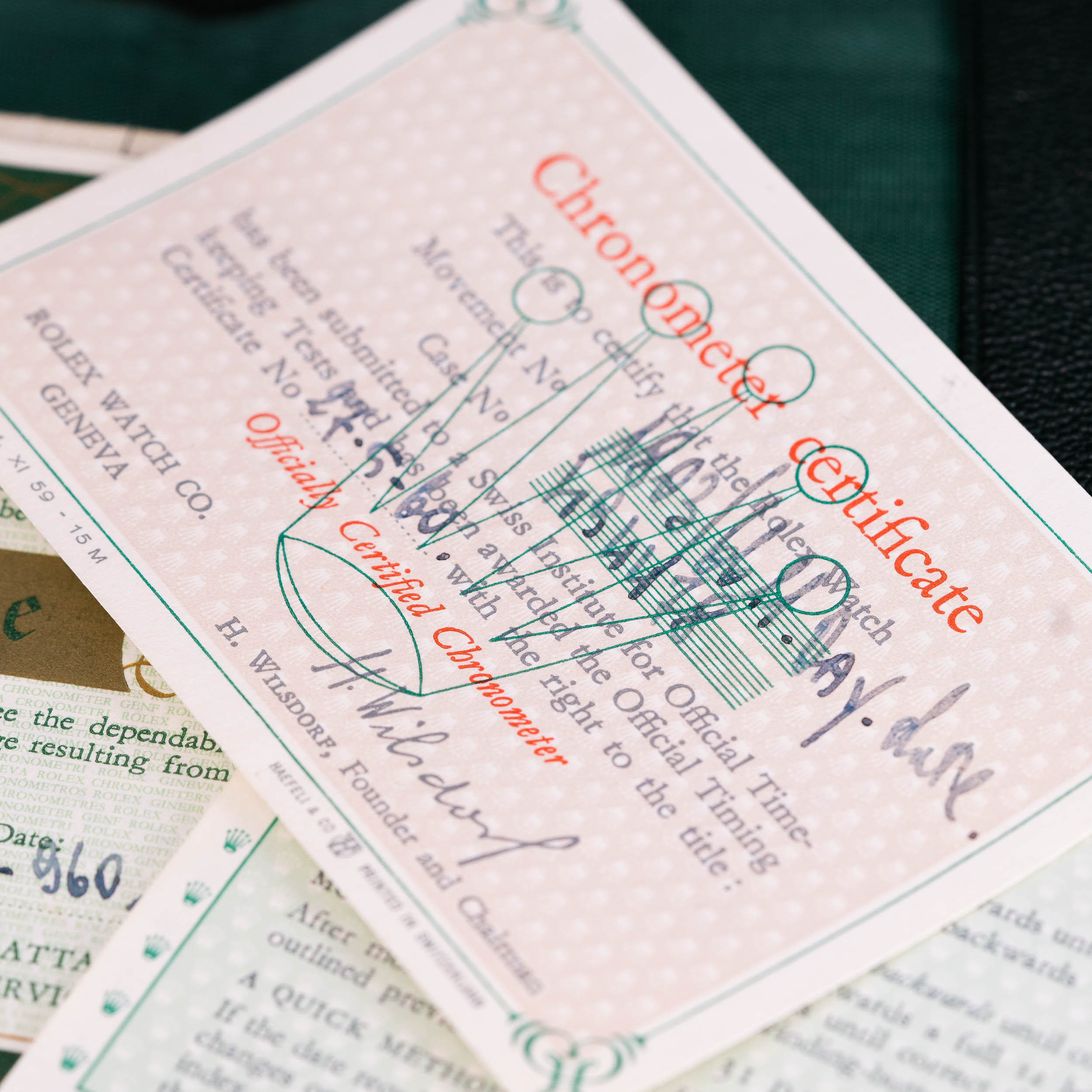 18k Rolex Oyster Day-Date Rose 1803/6611 vuodelta 1960 - Image 13