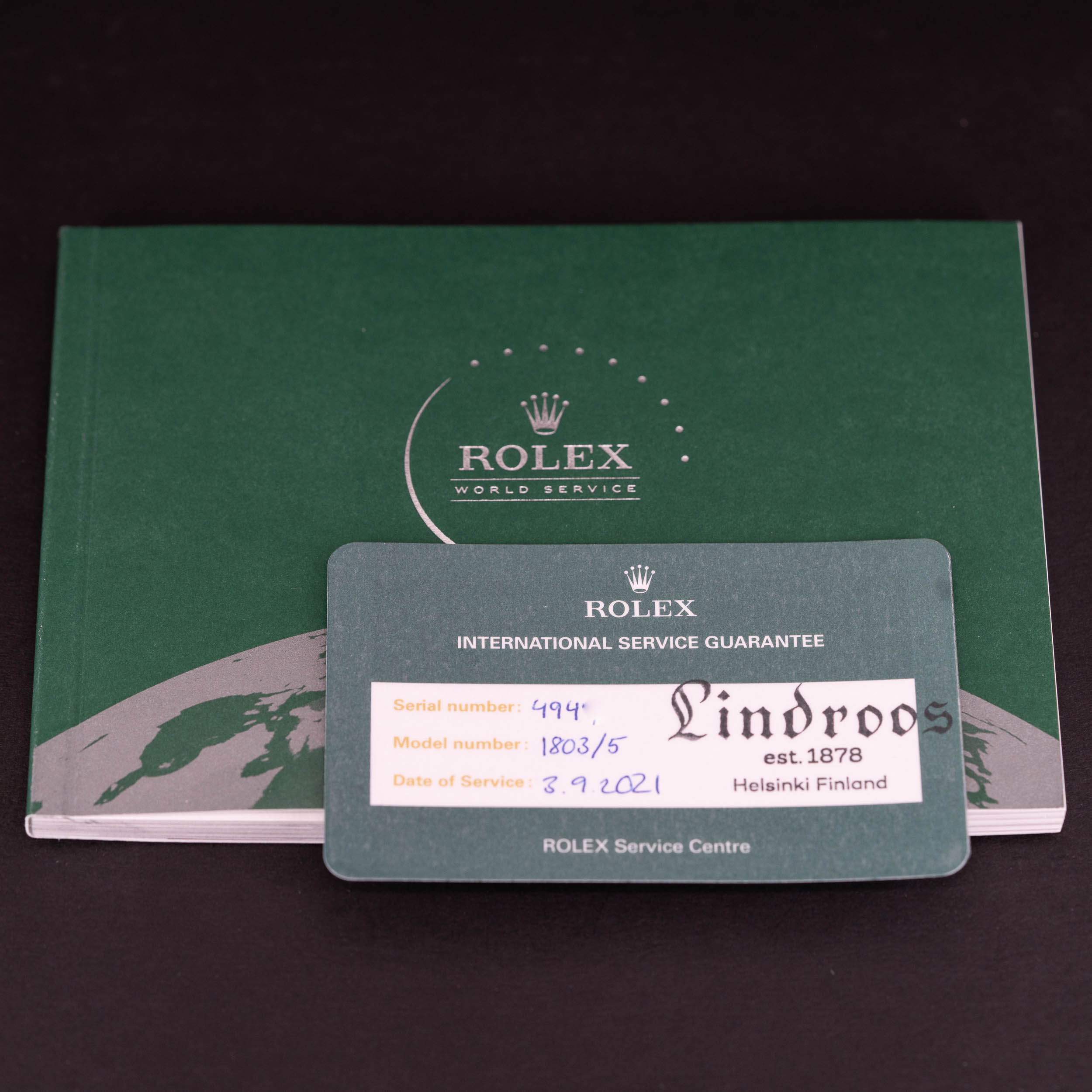 18k Rolex Oyster Day-Date Rose 1803/6611 vuodelta 1960 - Image 21