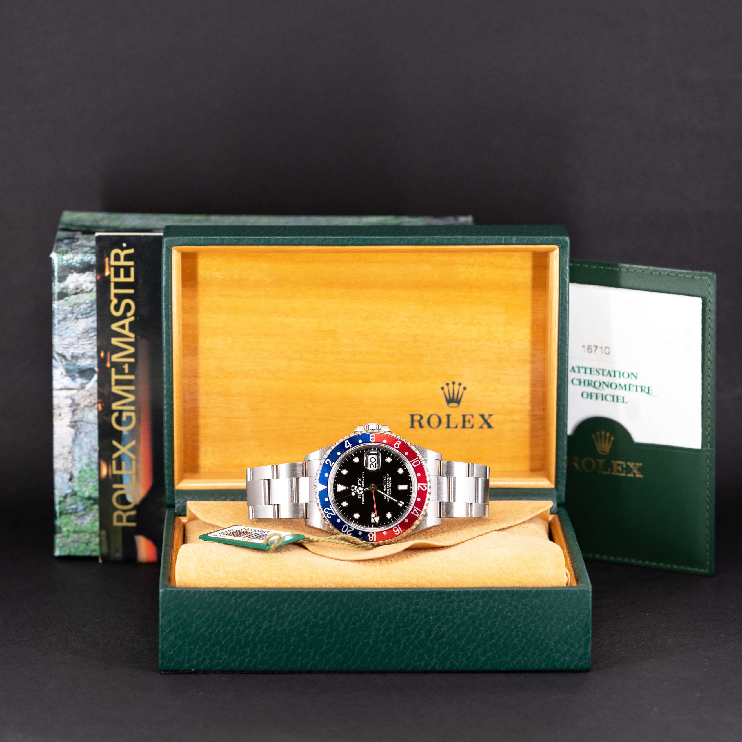 Rolex Oyster GMT-Master II 16710 Pepsi vuodelta 1998 - Image 2