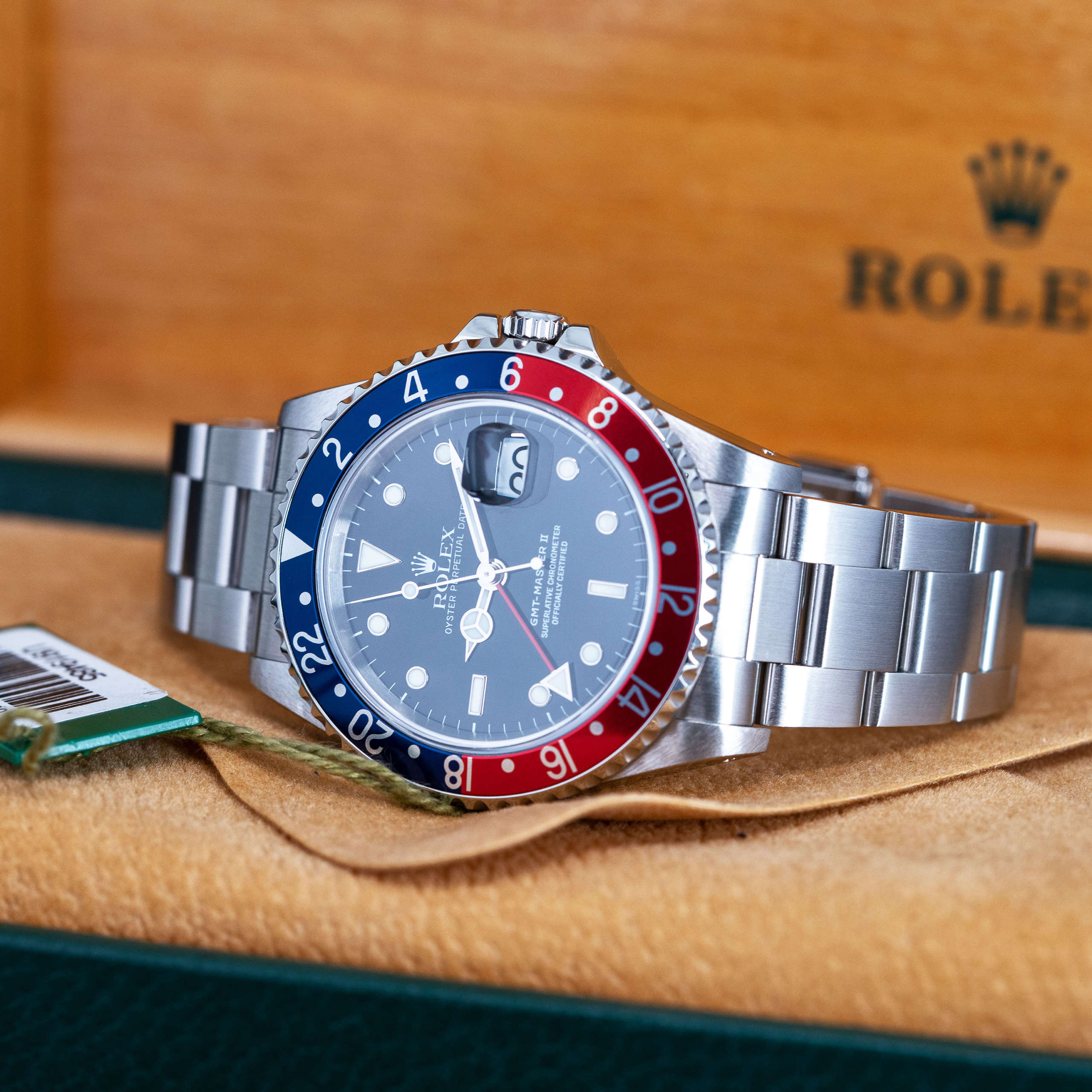 Rolex Oyster GMT-Master II 16710 Pepsi vuodelta 1998 - Image 4