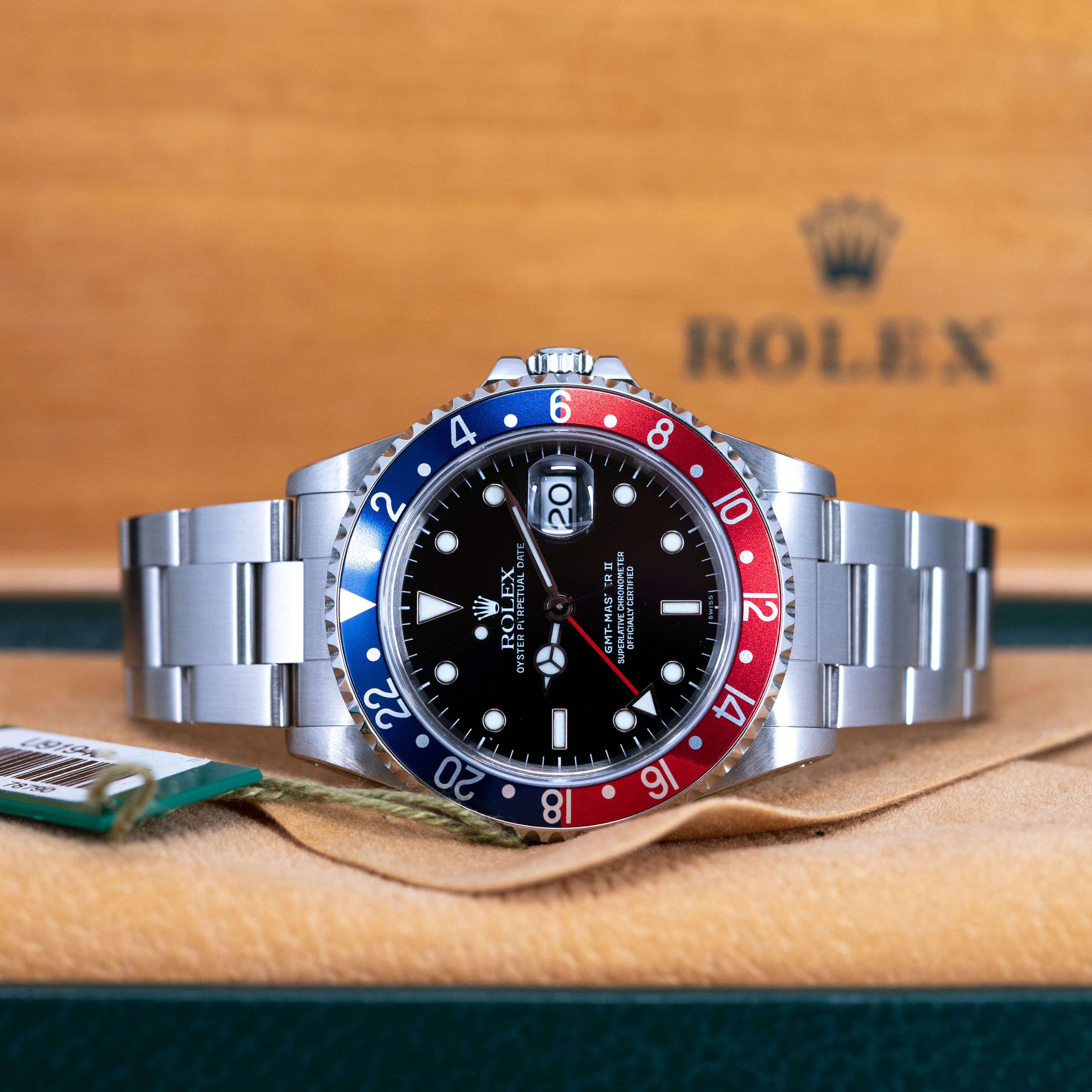 Rolex Oyster GMT-Master II 16710 Pepsi vuodelta 1998 - Image 3