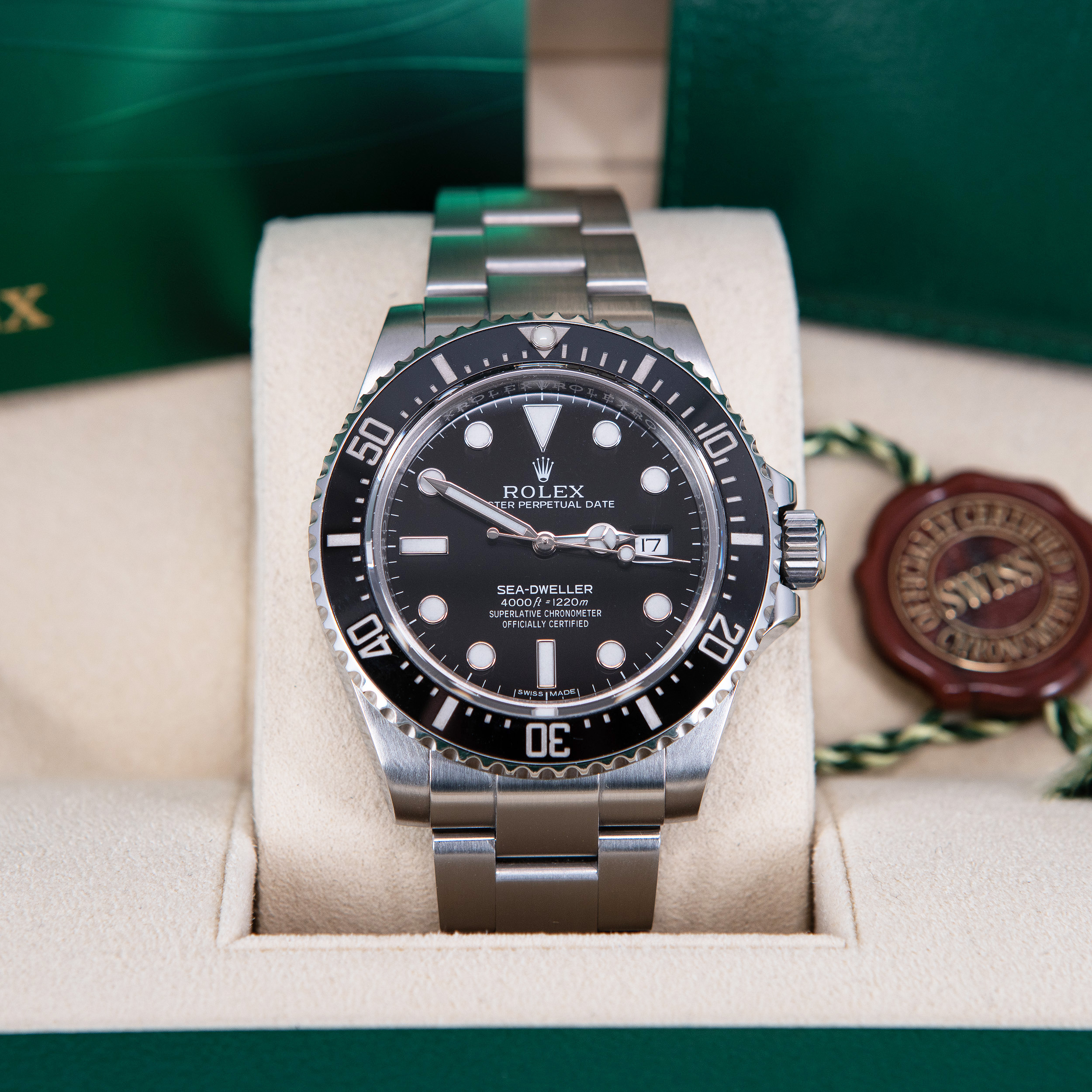 Rolex Sea-Dweller 4000 116600 vuodelta 2015