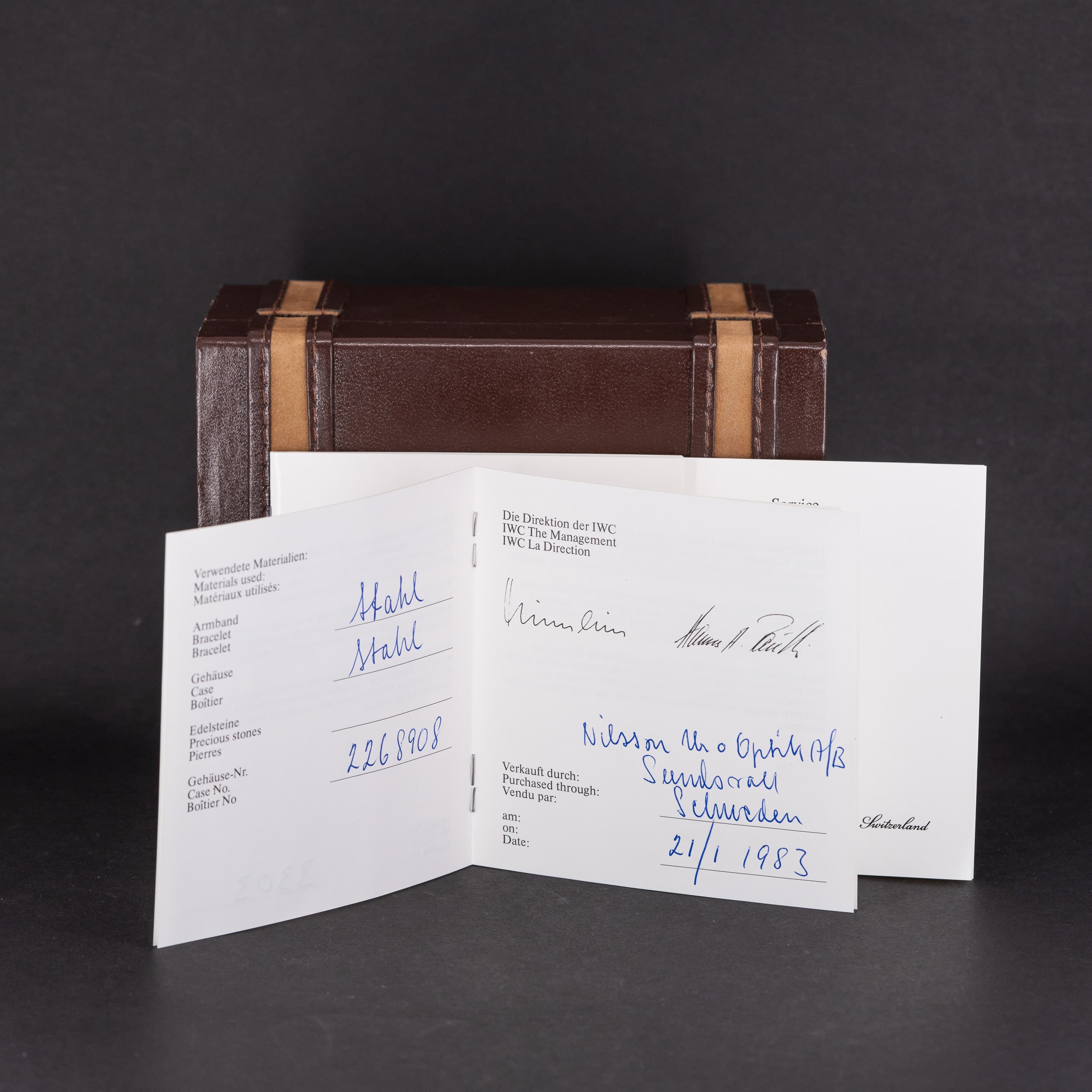 IWC Ingenieur SL Quartz Jumbo ref. 3303 vuodelta 1983 - Image 12