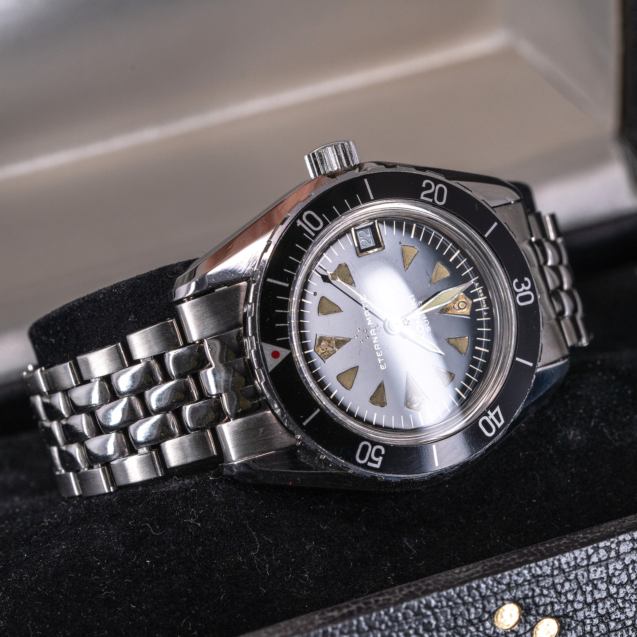 Eterna-Matic Kon-Tiki sukeltajankello vuodelta 1967 - Image 3