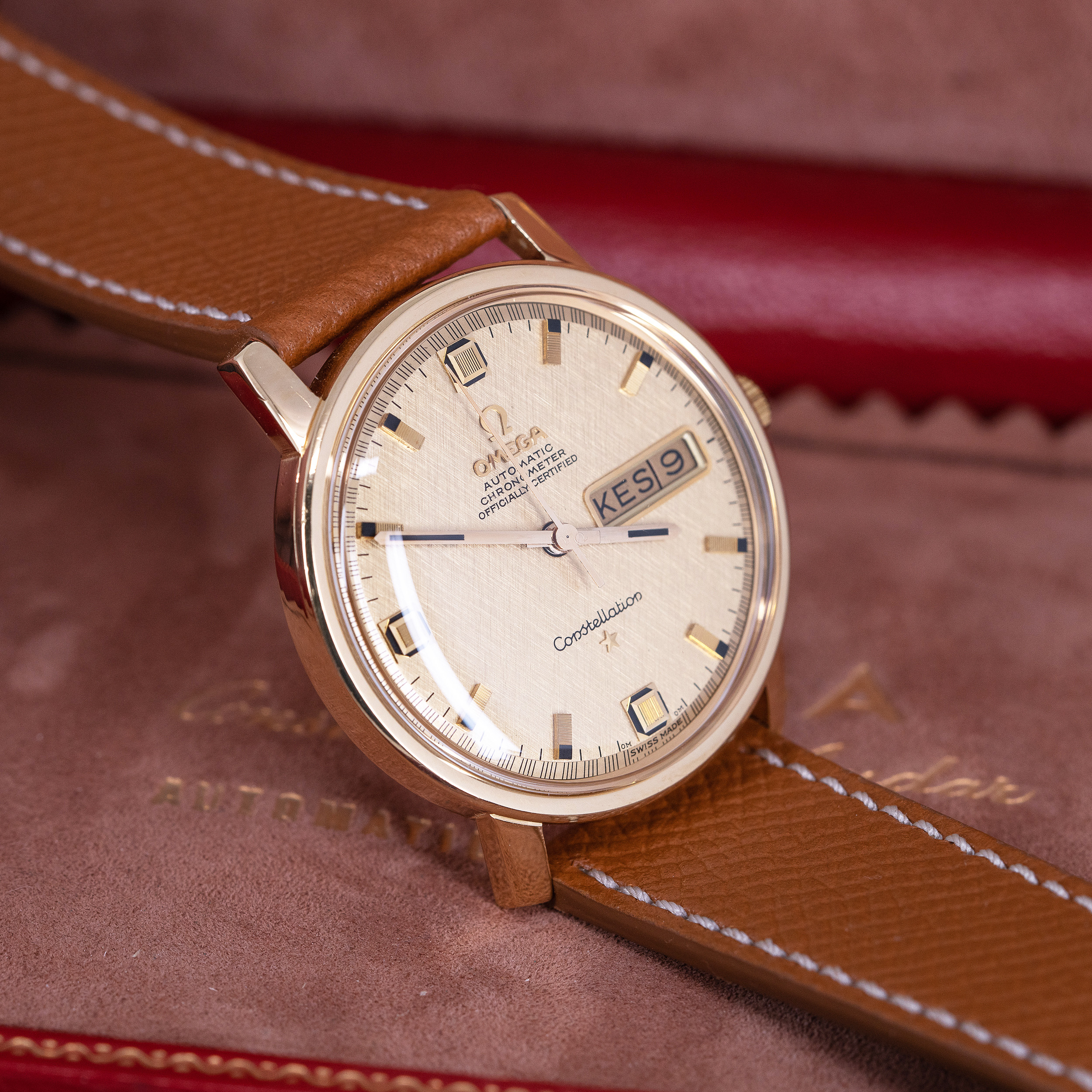 18k Omega Constellation Calendar vuodelta 1969 - Image 3