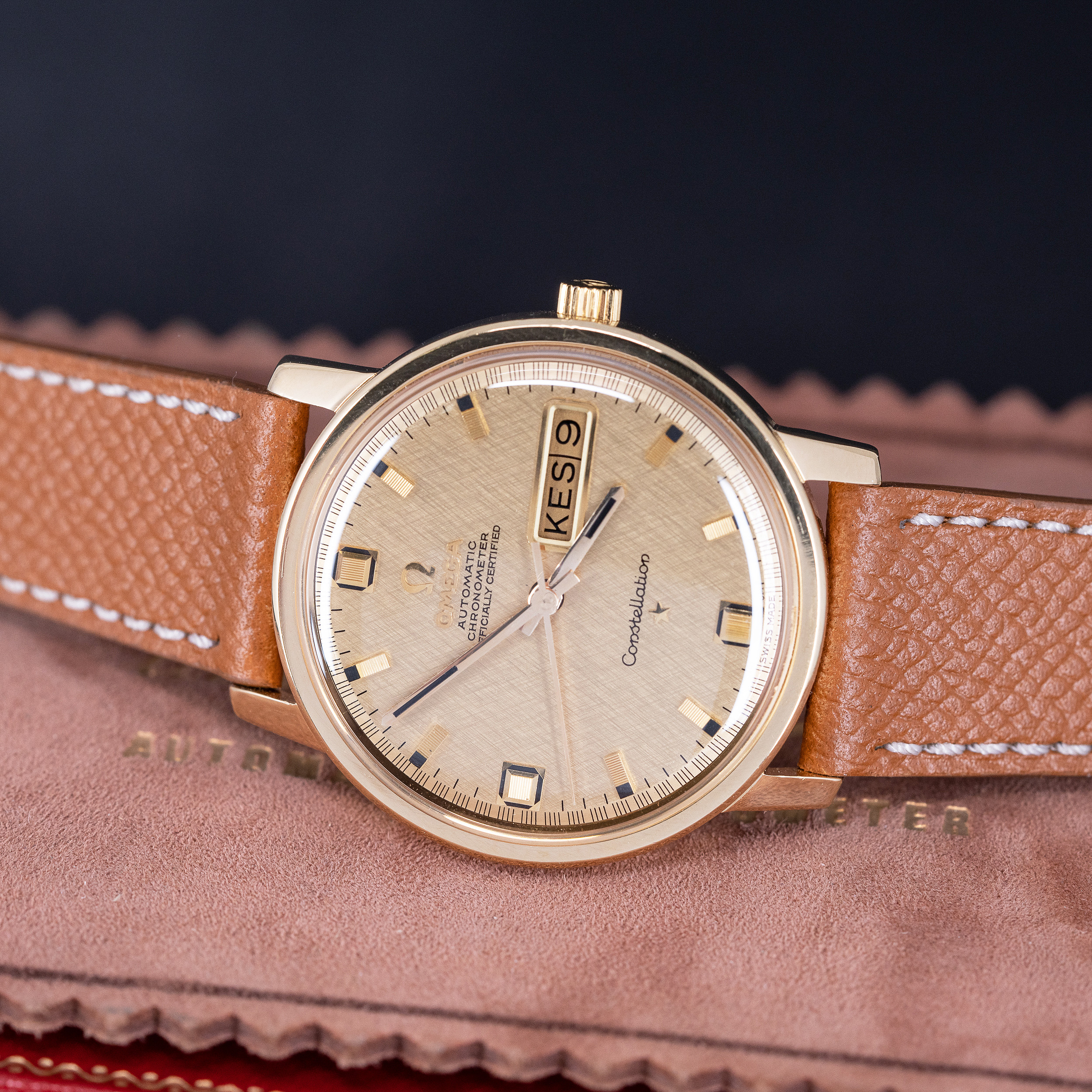 18k Omega Constellation Calendar vuodelta 1969 - Image 6