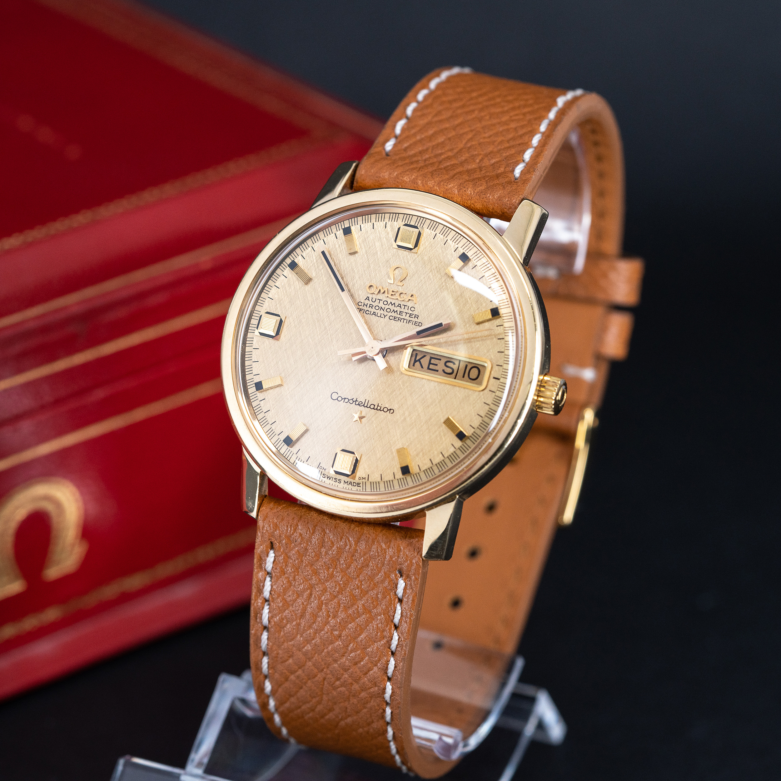 18k Omega Constellation Calendar vuodelta 1969 - Image 2