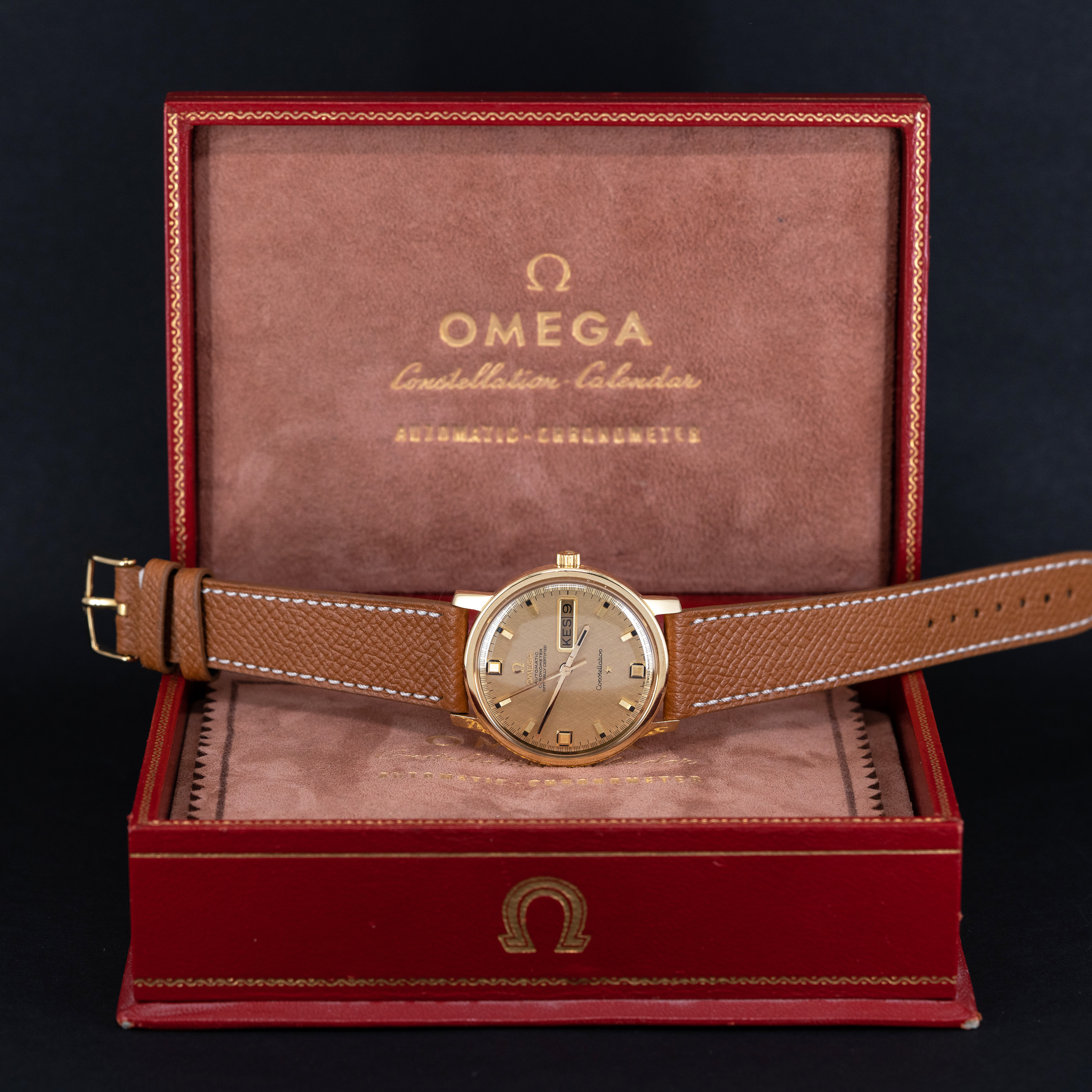 18k Omega Constellation Calendar vuodelta 1969 - Image 8