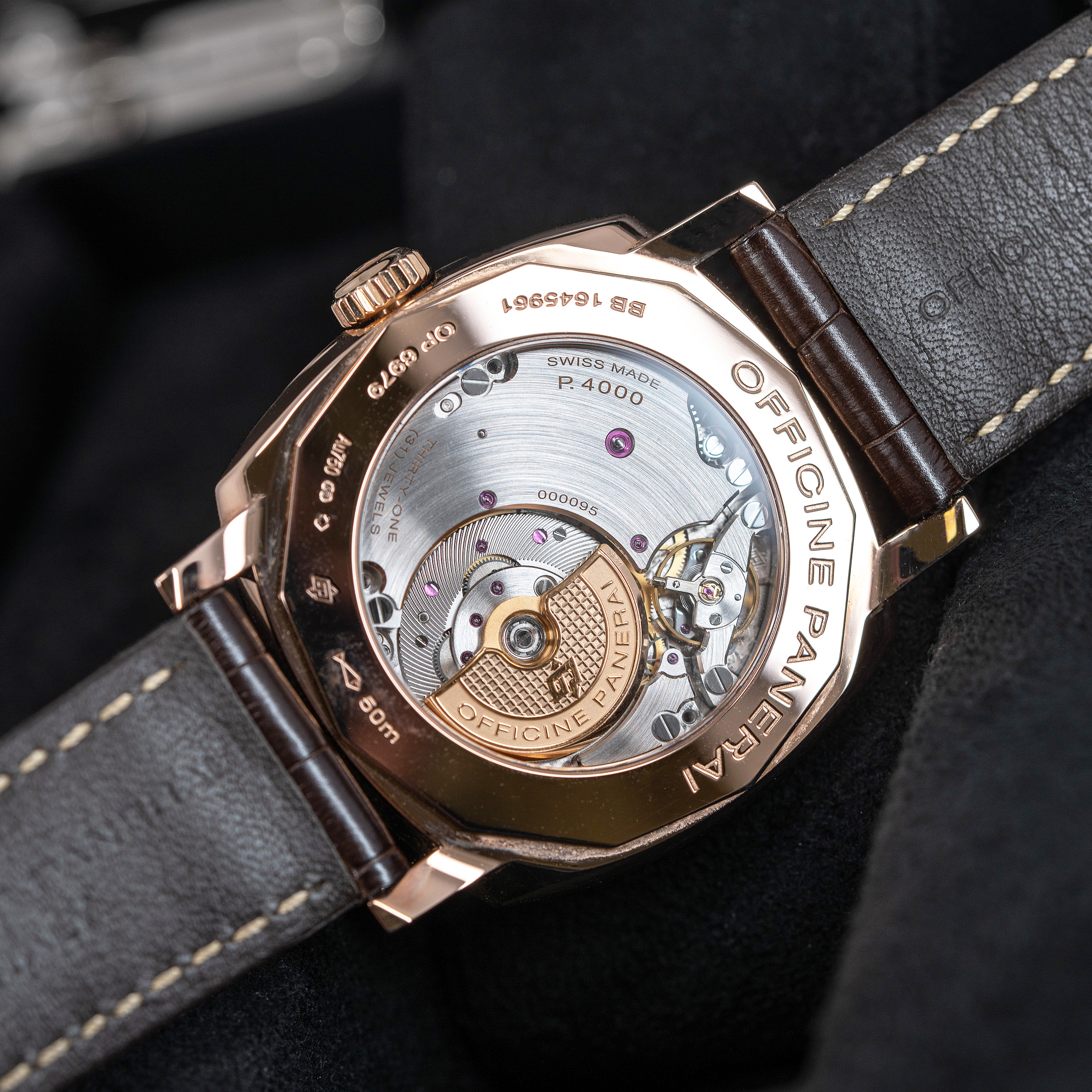 18k Panerai Radiomir 1940 PAM00573 vuodelta 2014 NOS - Image 4