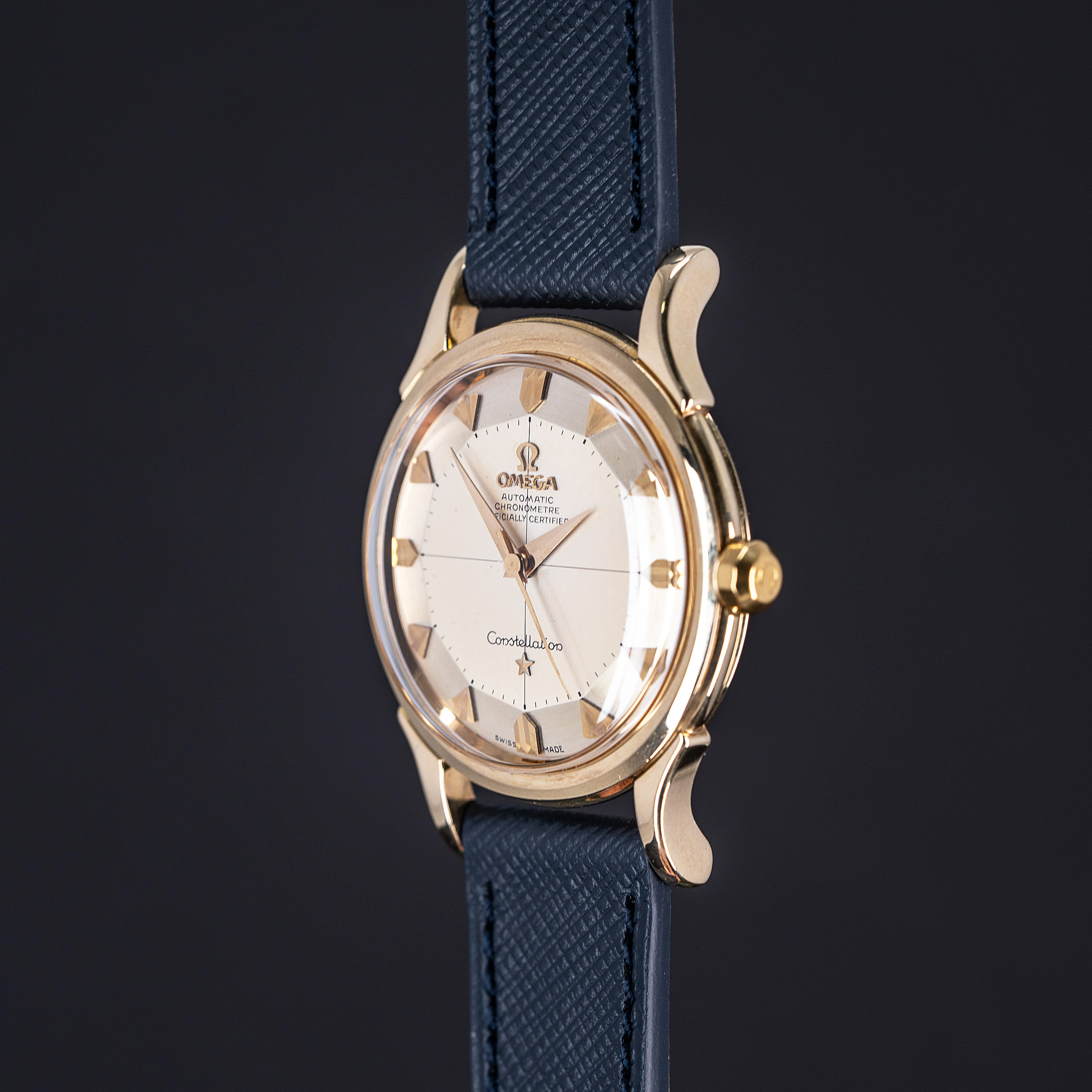 14k Omega Constellation Pie-Pan vuodelta 1956 - Image 4