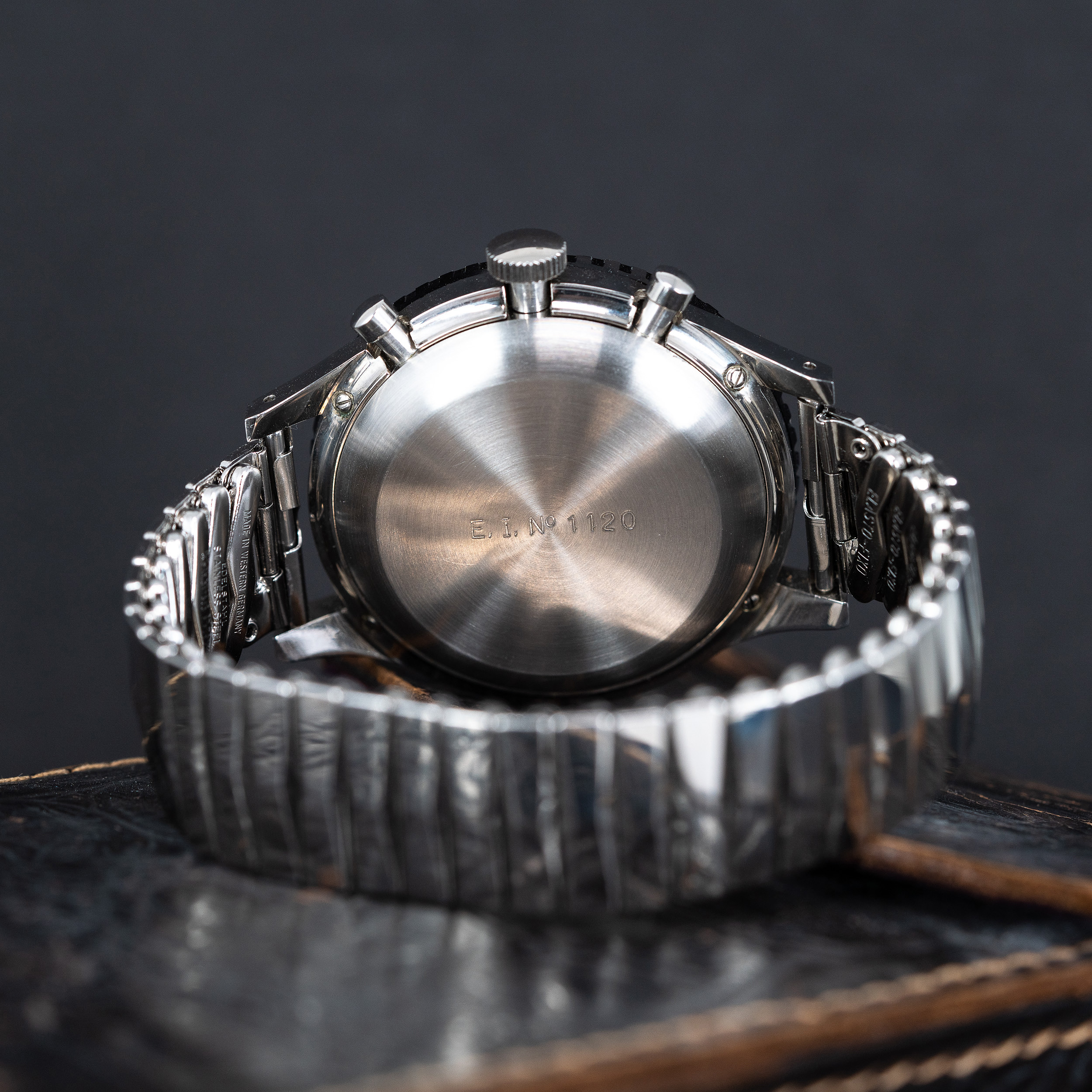 Leonidas TIPO CP-2 Esercito Italiano lentäjän kronografi vuodelta 1965 - Image 5