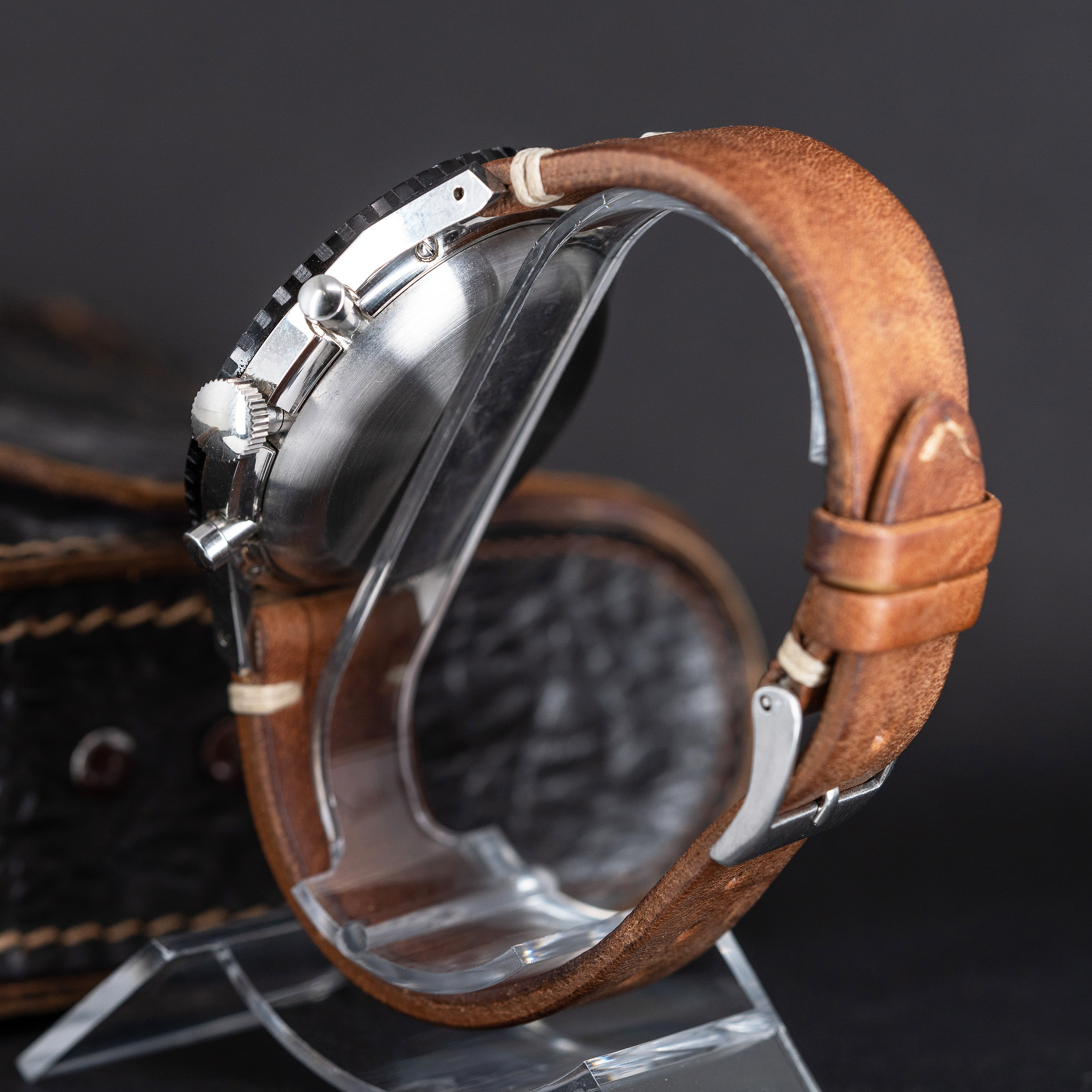 Leonidas TIPO CP-2 Esercito Italiano lentäjän kronografi vuodelta 1965 - Image 8