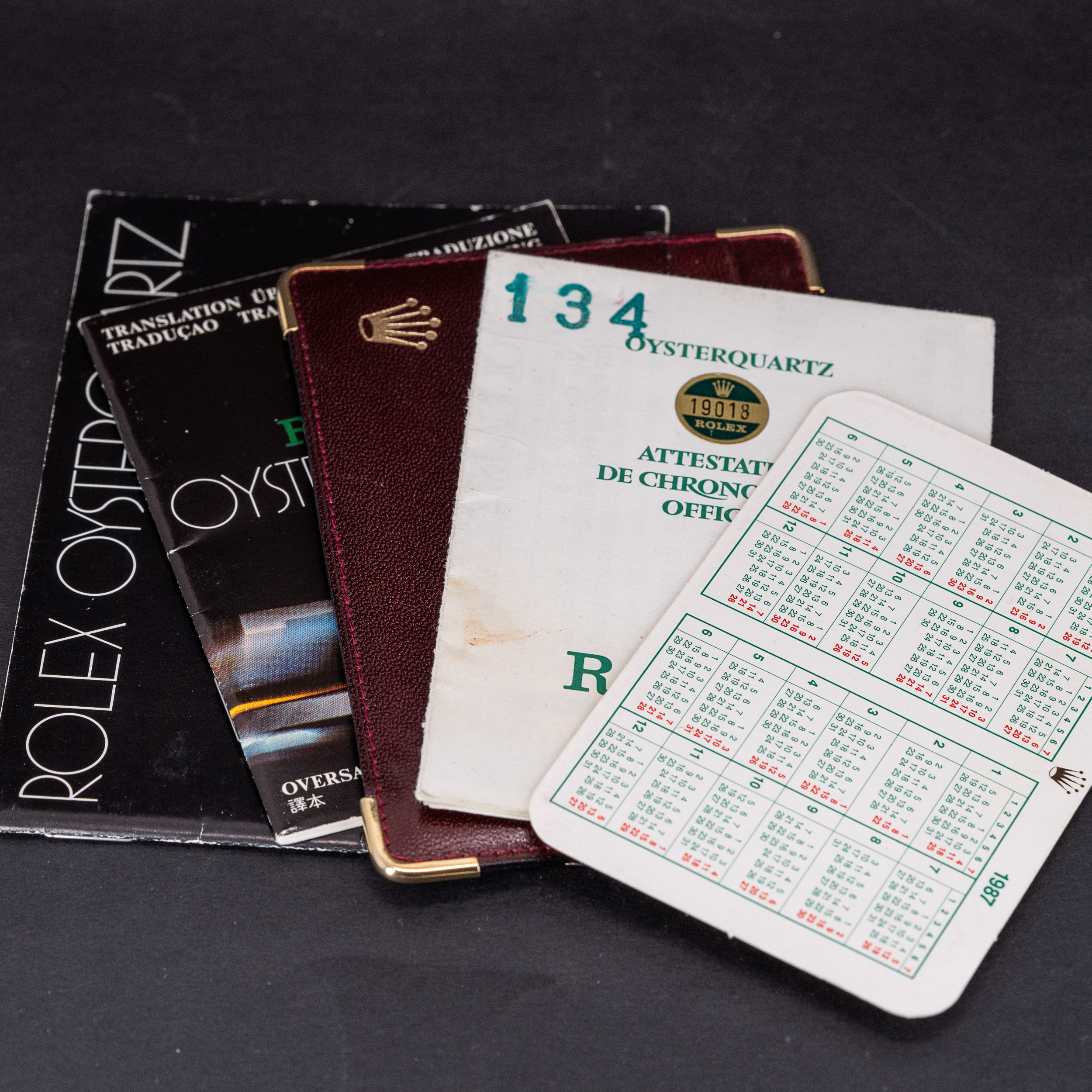 18k Rolex Oysterquartz Day-Date 19018 vuodelta 1986 FULL-SET - Image 13