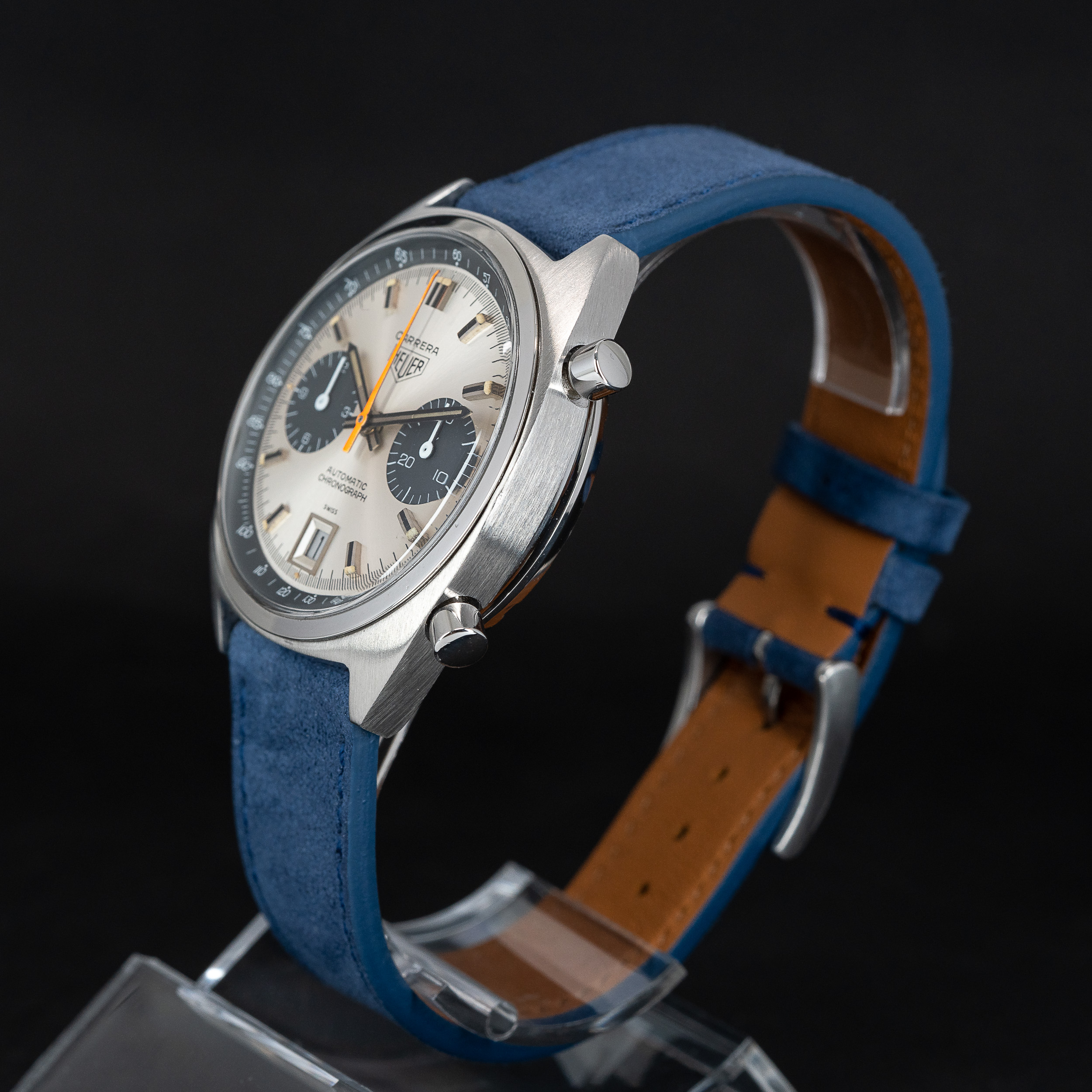Heuer Carrera 1553 S vuodelta 1970 - Image 3