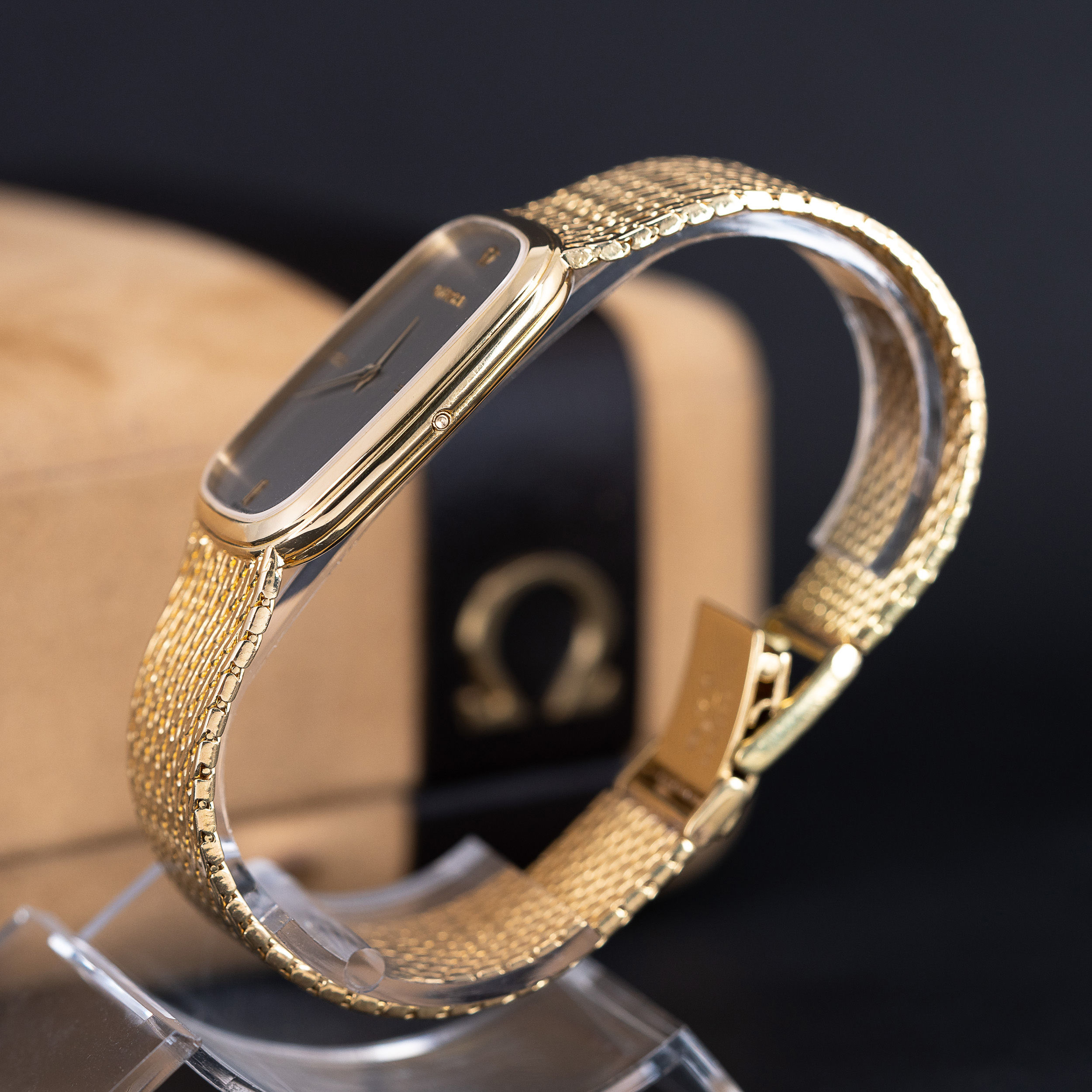 18k Omega De-Ville pukukello vuodelta 1980 - Image 5