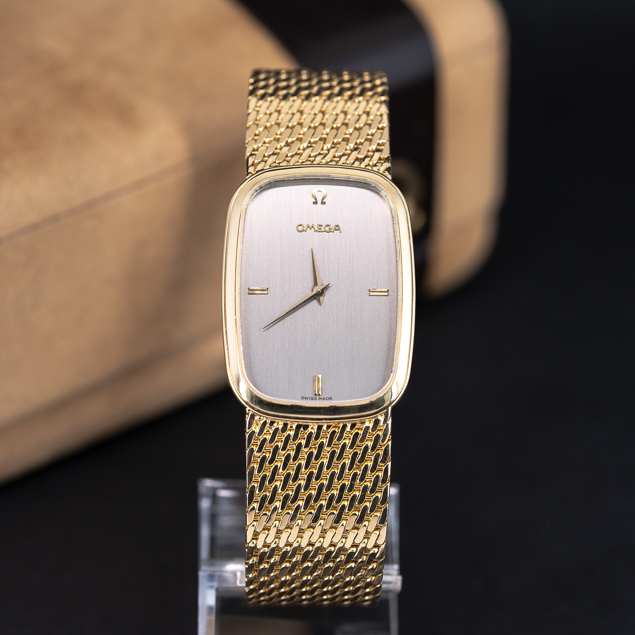 18k Omega De-Ville pukukello vuodelta 1980 - Image 3