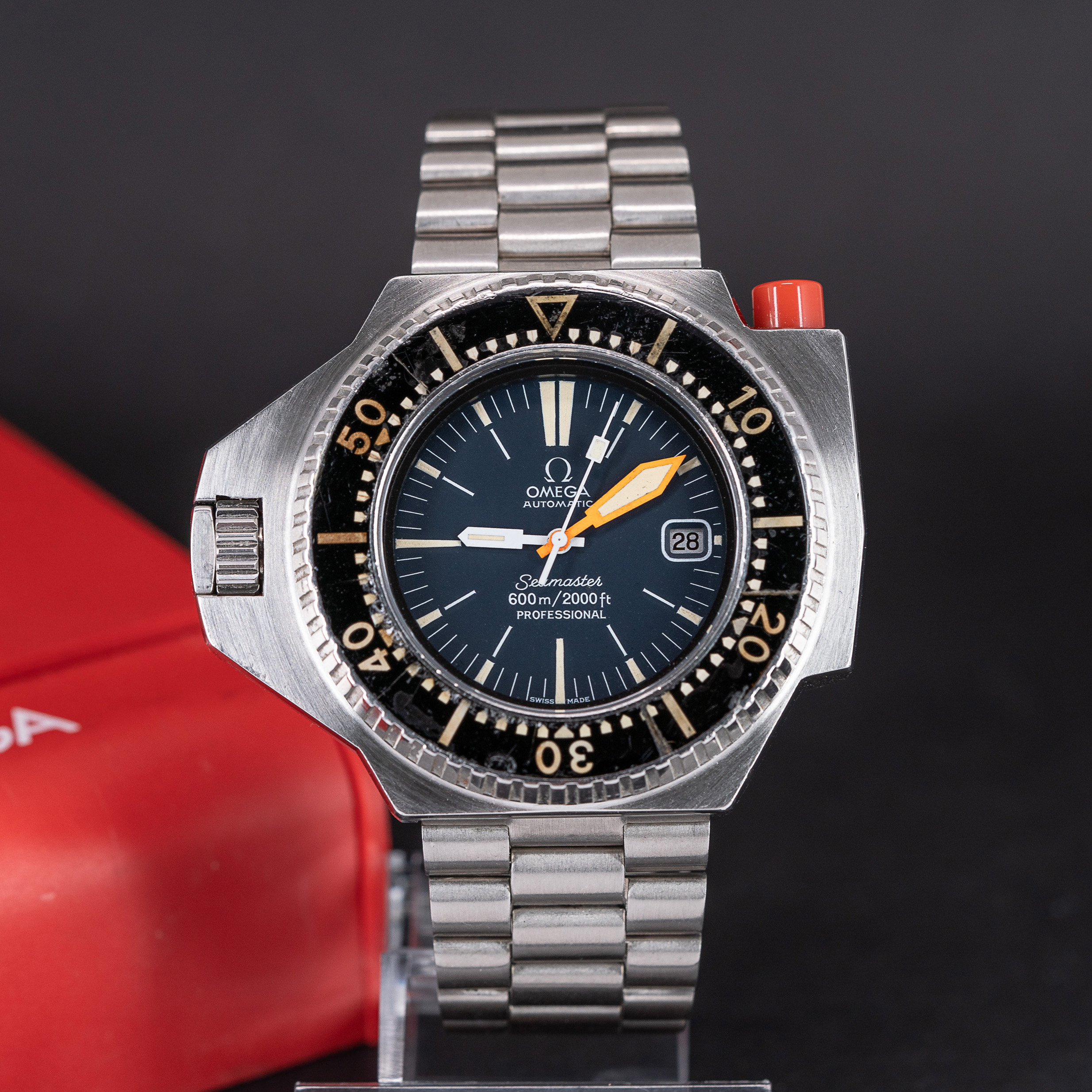 Omega Seamaster 600 Plo-Prof sukeltajankello vuodelta 1971
