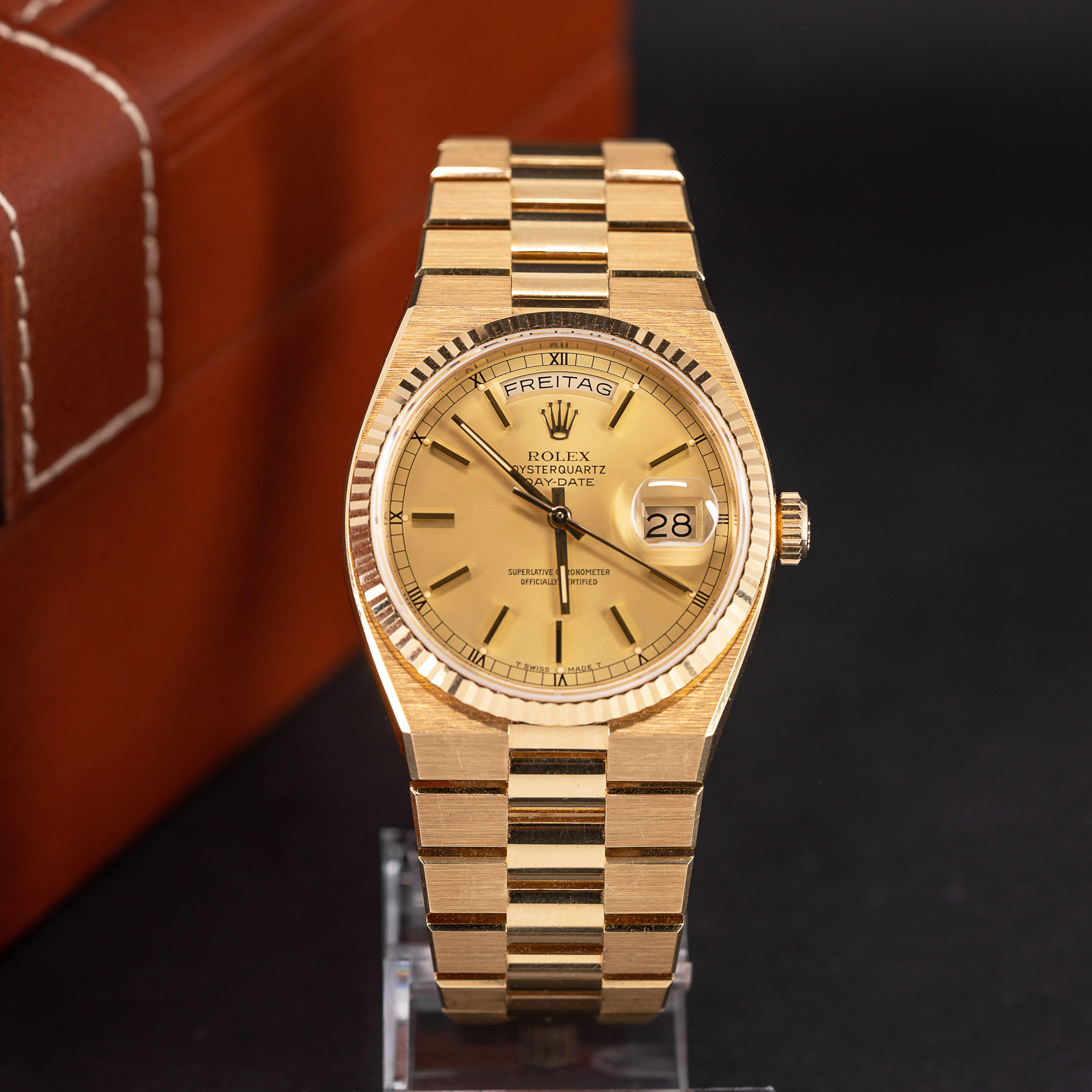 18k Rolex Oysterquartz Day-Date 19018 vuodelta 1979 - Image 2