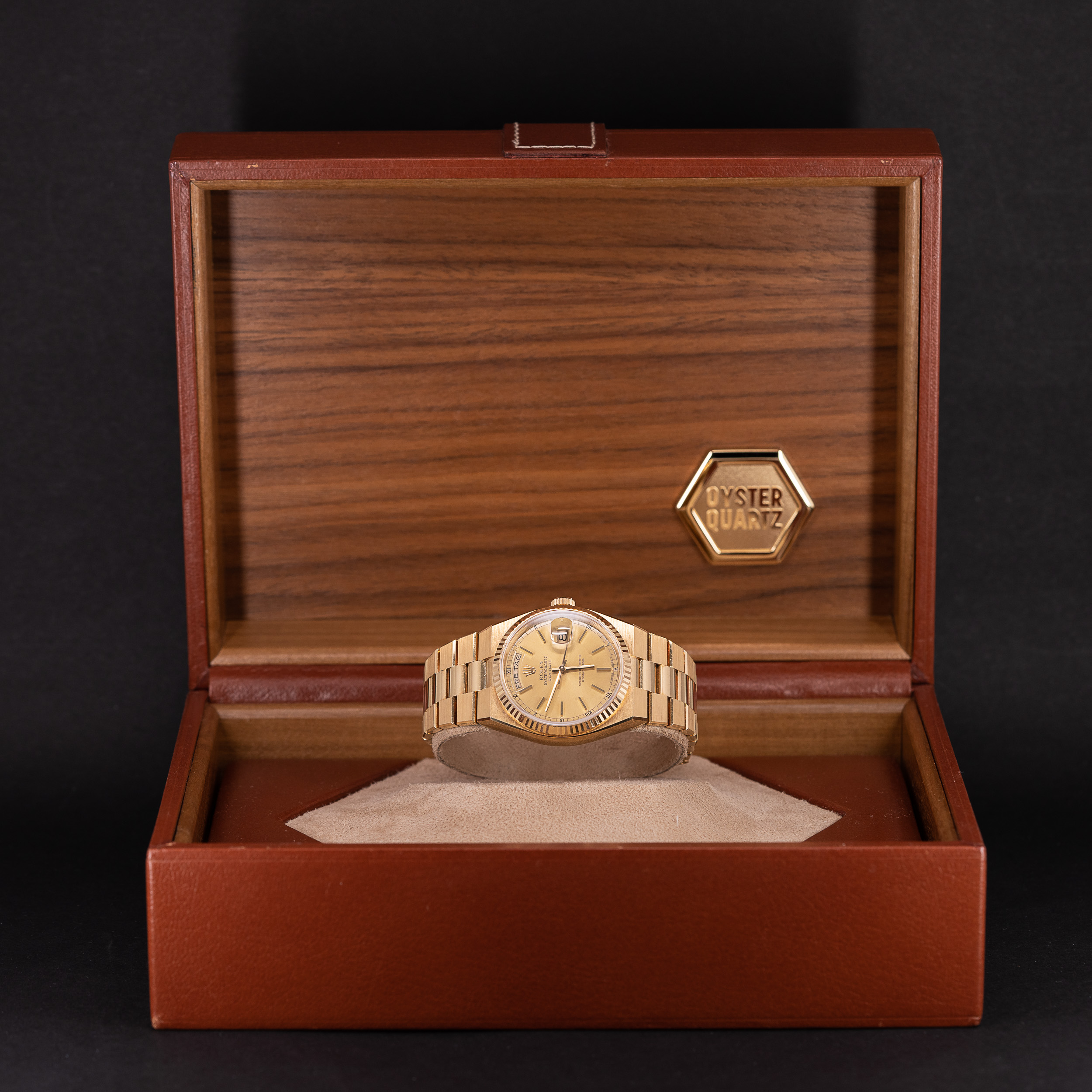 18k Rolex Oysterquartz Day-Date 19018 vuodelta 1979 - Image 6