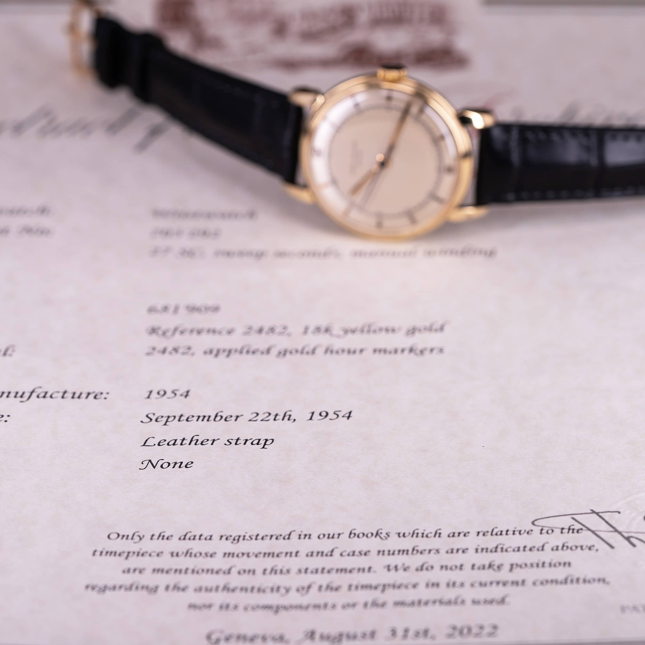 18k Patek Philippe 2482 vuodelta 1954 - Image 10