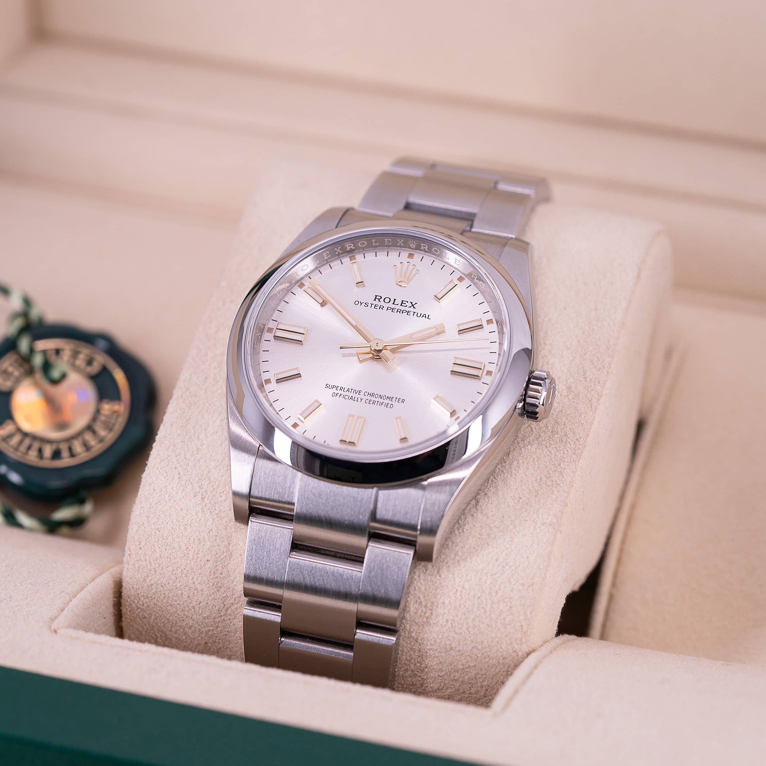 Rolex Oyster Perpetual 36 126000 vuodelta 2021 FULL-SET - Image 2