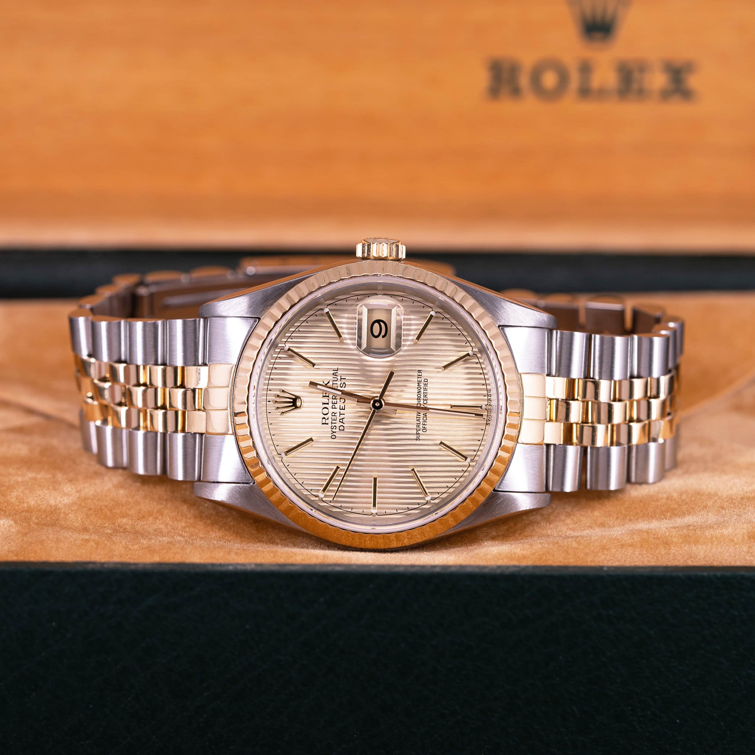 Rolex Datejust 16233 Tapestry 1991 FULL-SET - Image 4