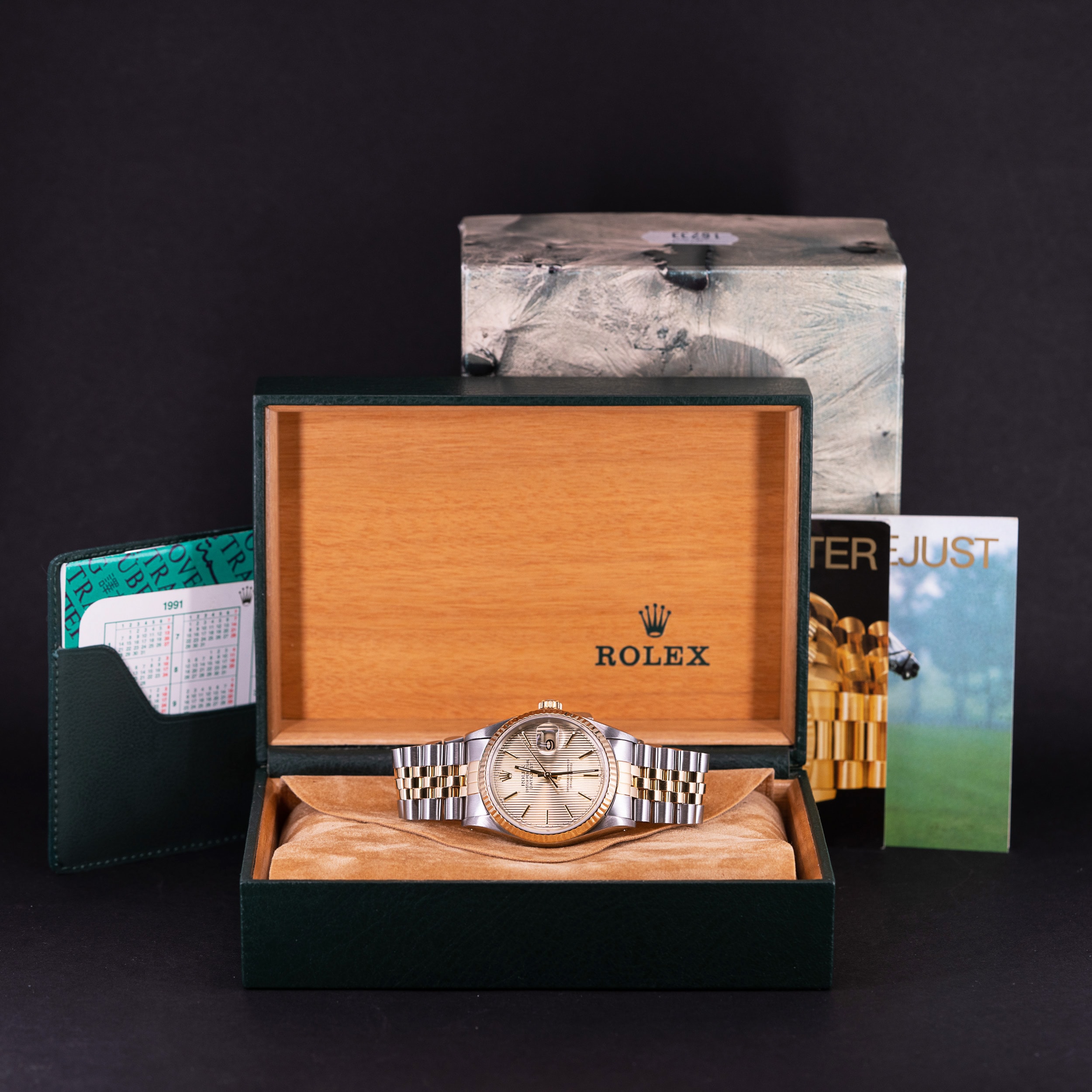 Rolex Datejust 16233 Tapestry 1991 FULL-SET - Image 9