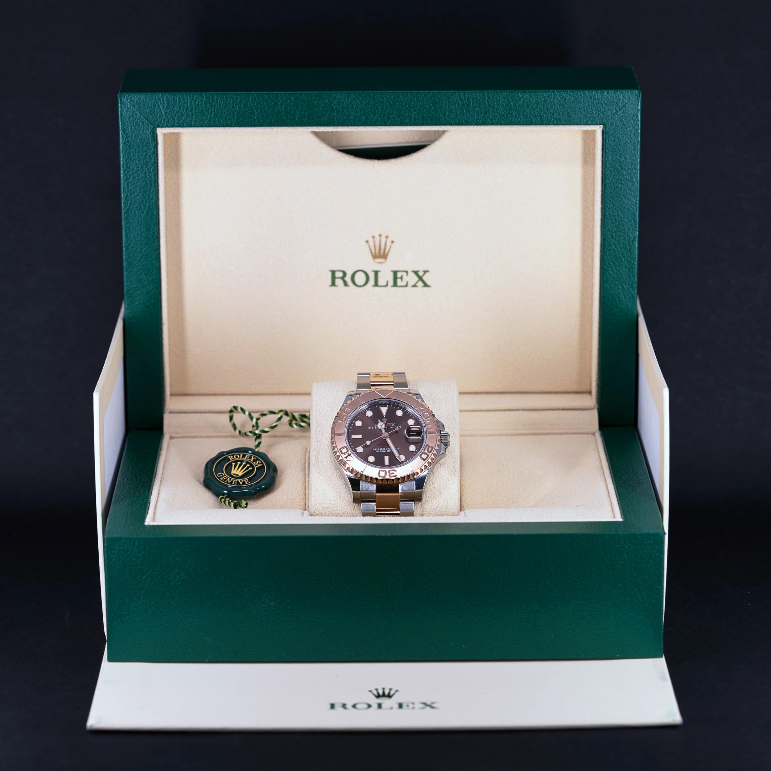 Rolex Yacht-Master 37 Everose-Steel vuodelta 2022 FULL-SET - Image 2