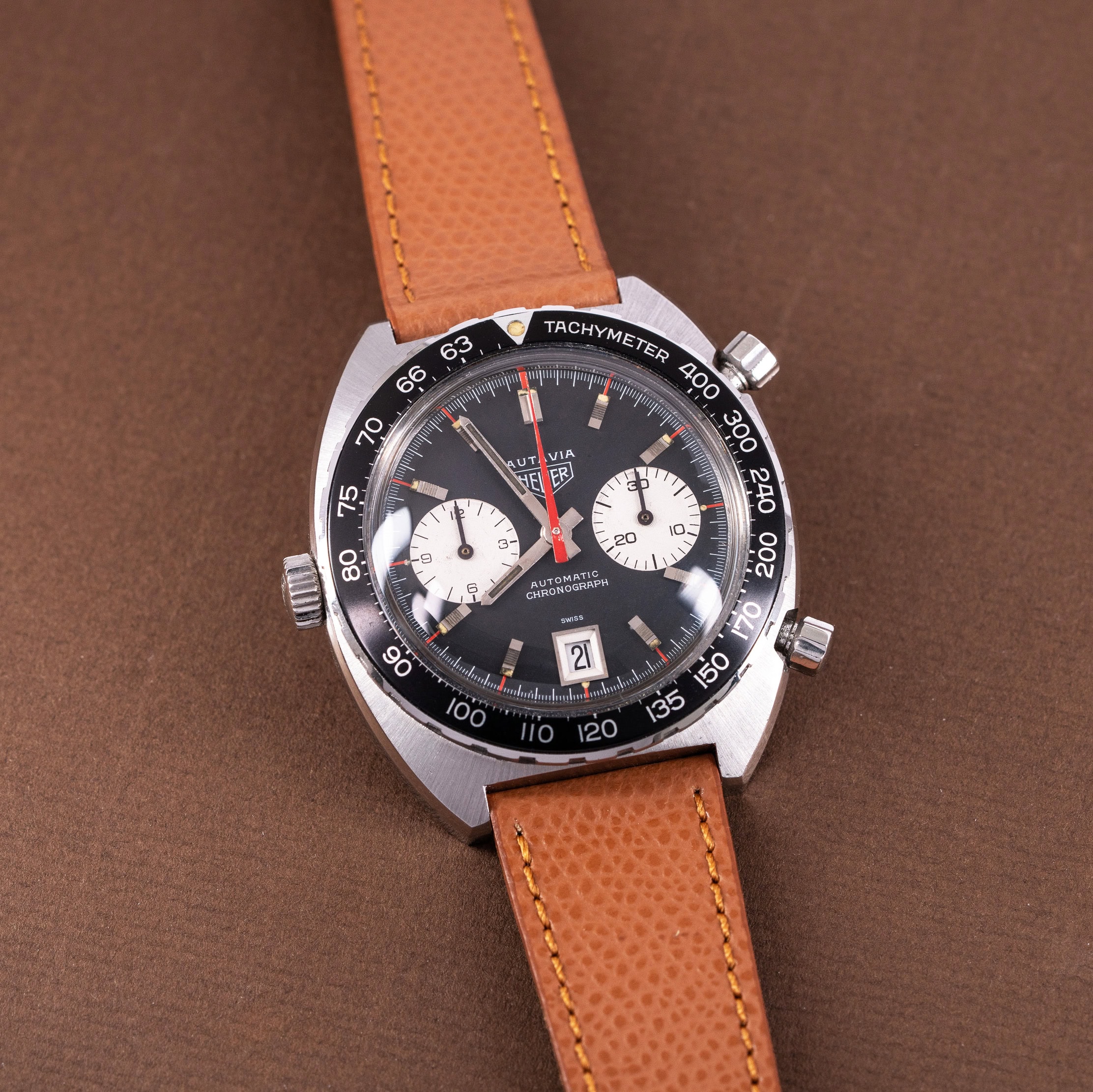 Heuer Autavia 1163 Tachy vuodelta 1969