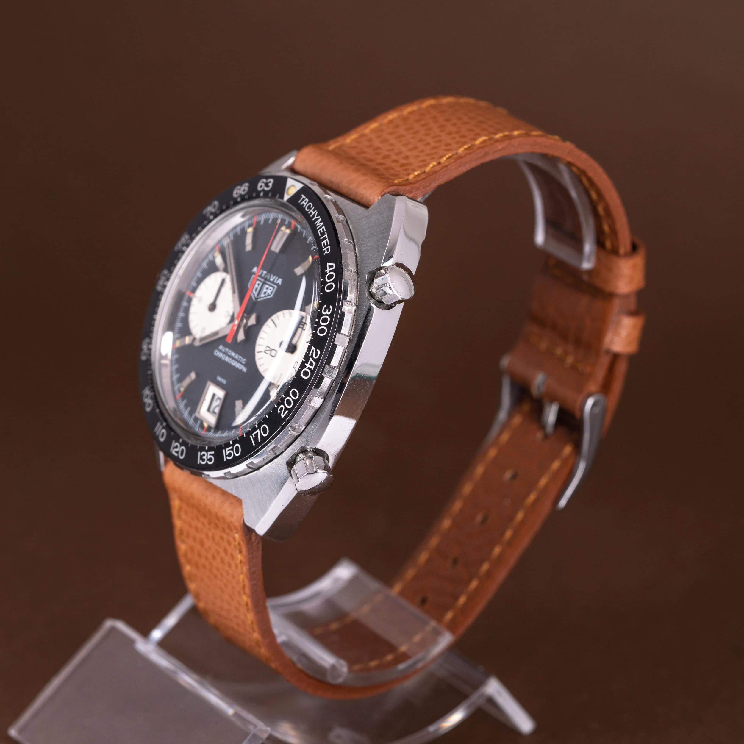 Heuer Autavia 1163 Tachy vuodelta 1969 - Image 4