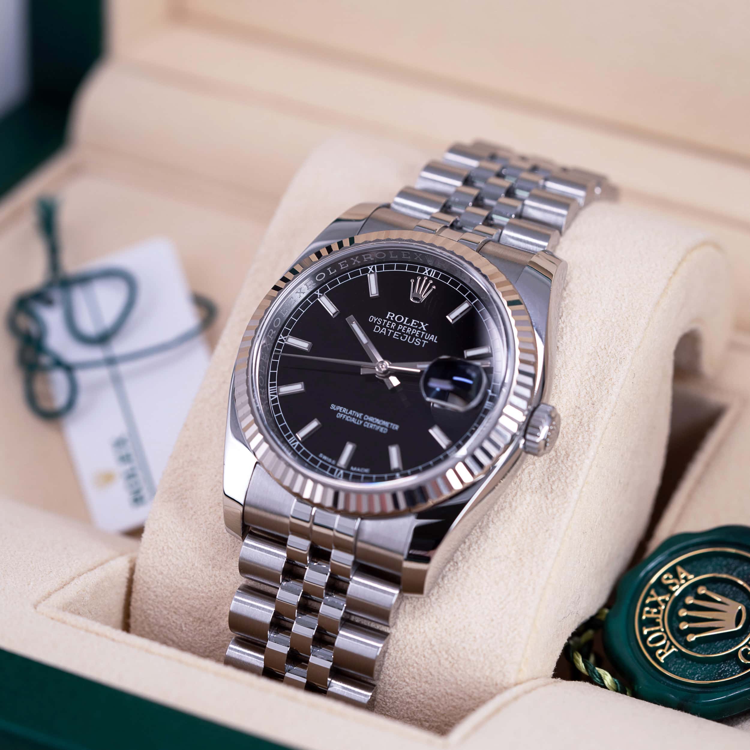 Rolex Datejust 116234 vuodelta 2017, FULL-SET