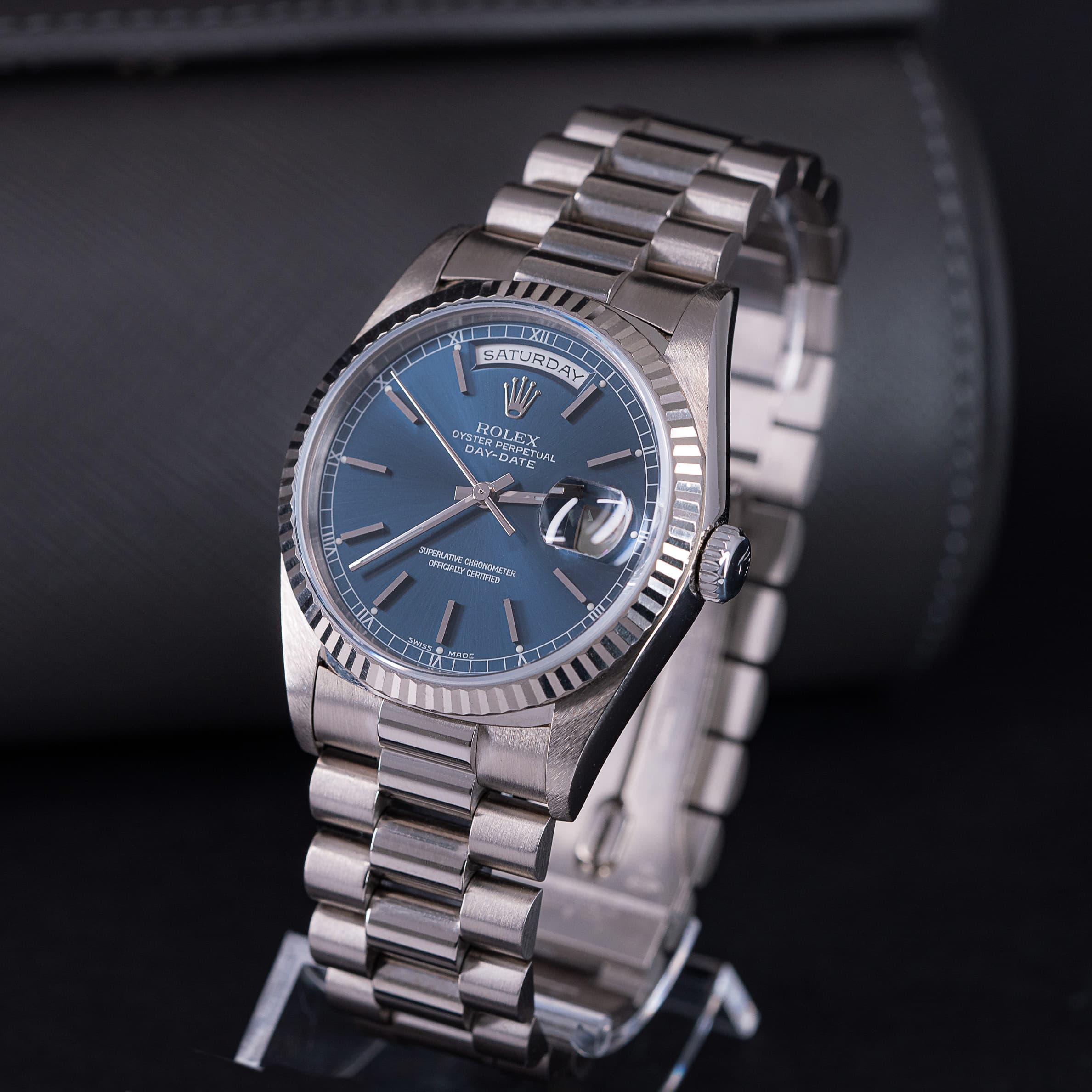 18k Rolex Day-Date 18239 vuodelta 1991 - Image 3