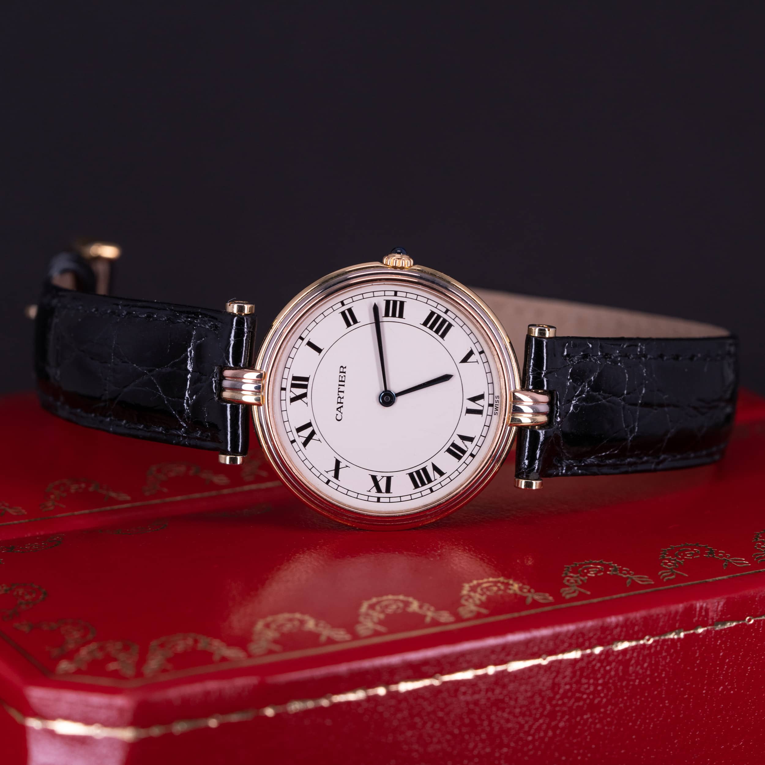 18k Cartier Vendome Trinity vuodelta 1990 FULL-SET - Image 2