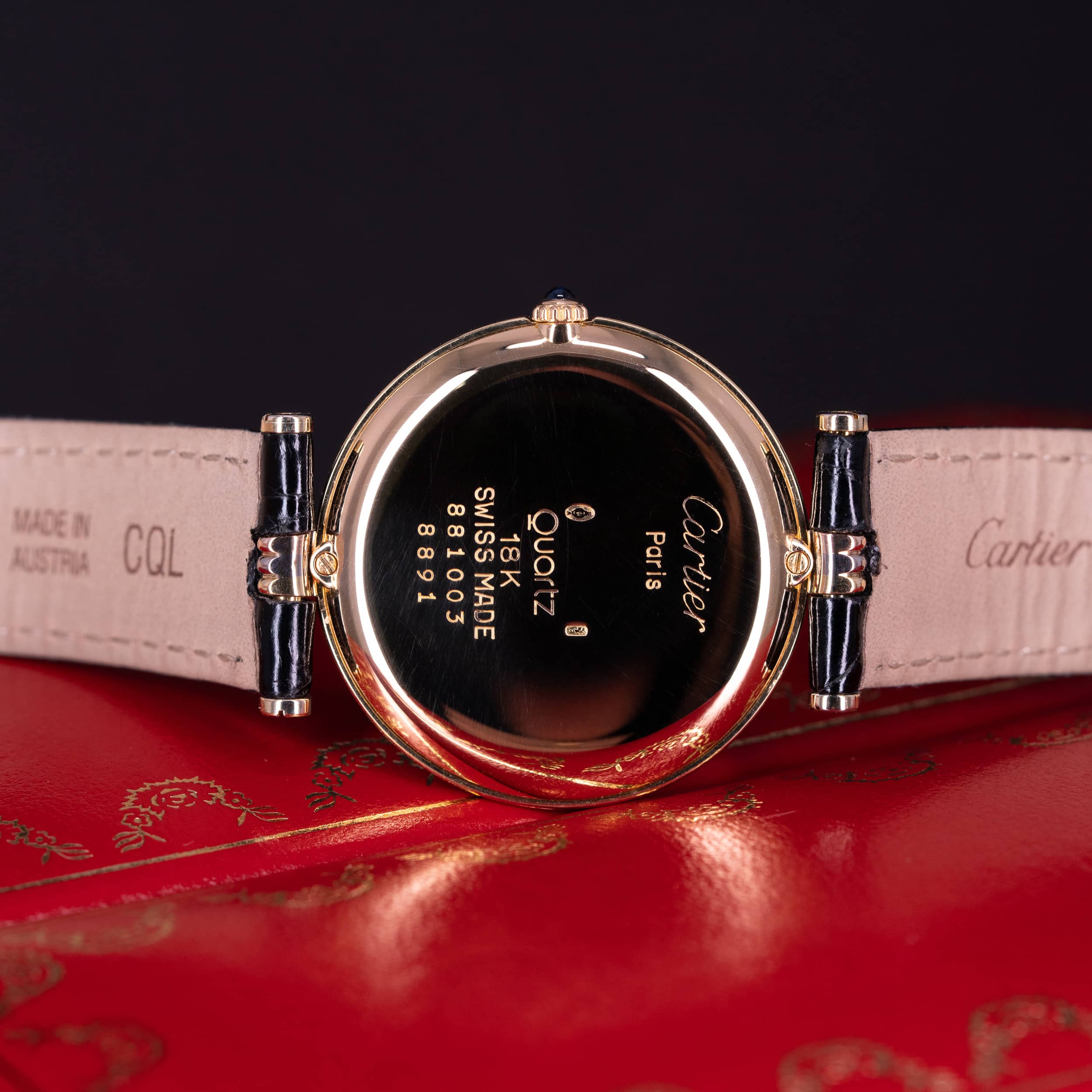 18k Cartier Vendome Trinity vuodelta 1990 FULL-SET - Image 3