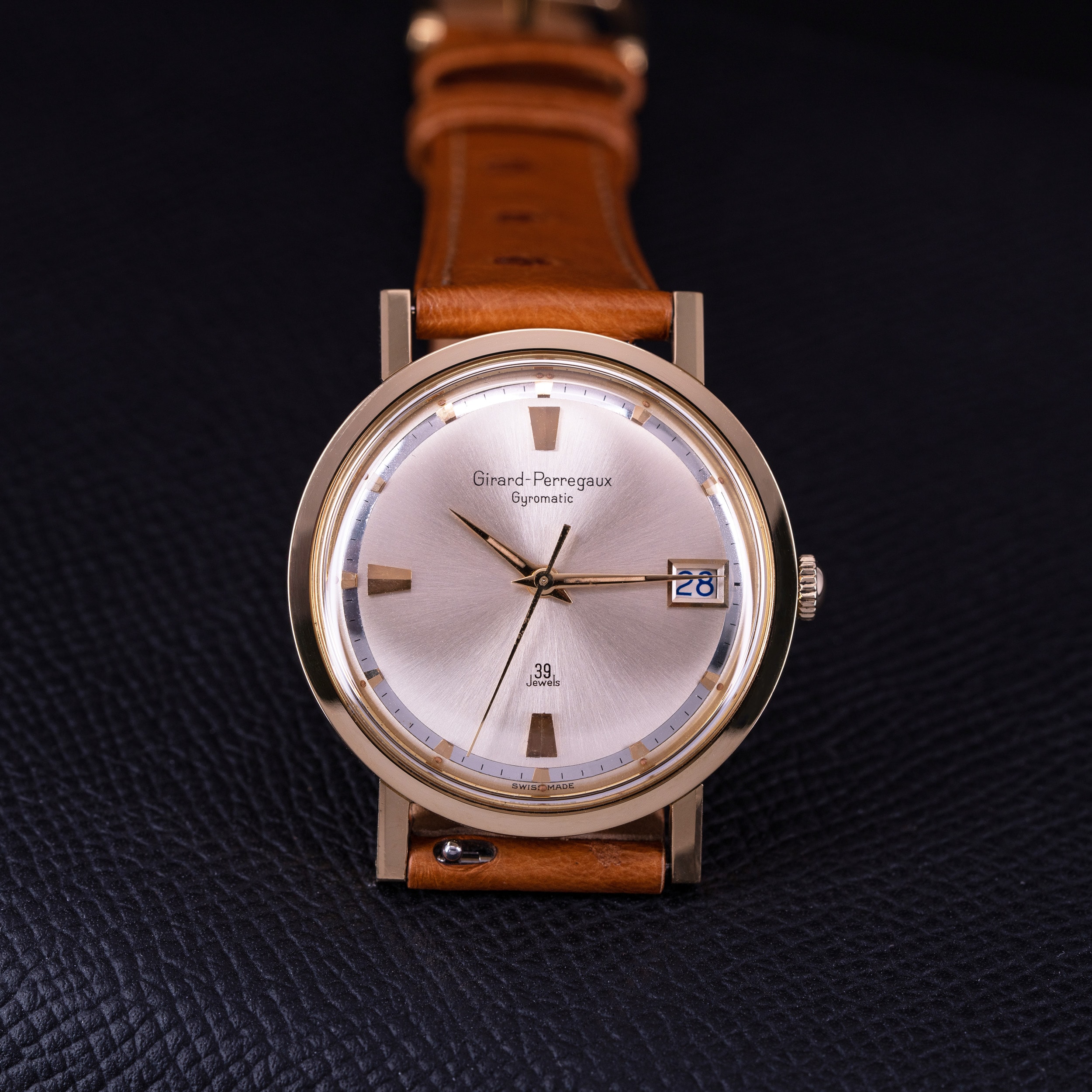 18k Girard Perregaux Gyromatic vuodelta 1965 - Image 3