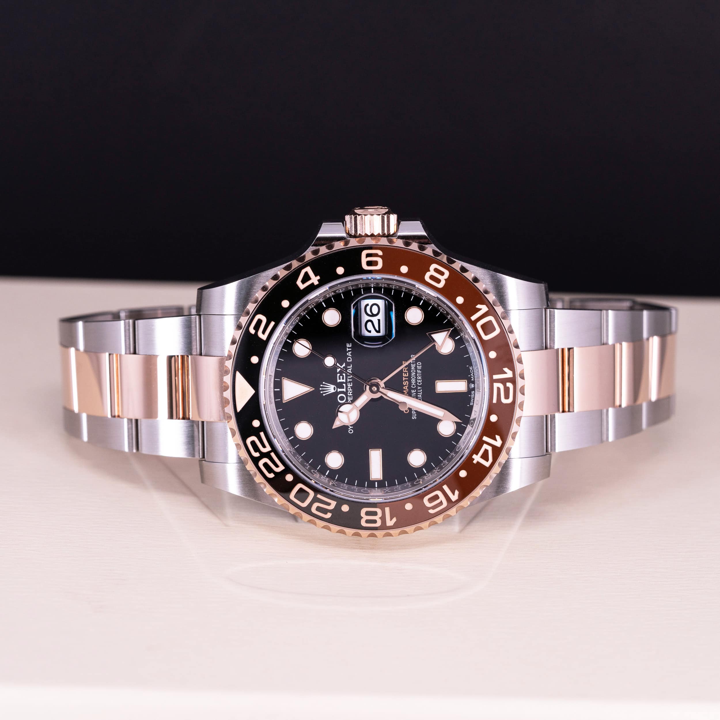 Rolex GMT-Master II 126711CHNR "Rootbeer" vuodelta 2023. FULL-SET