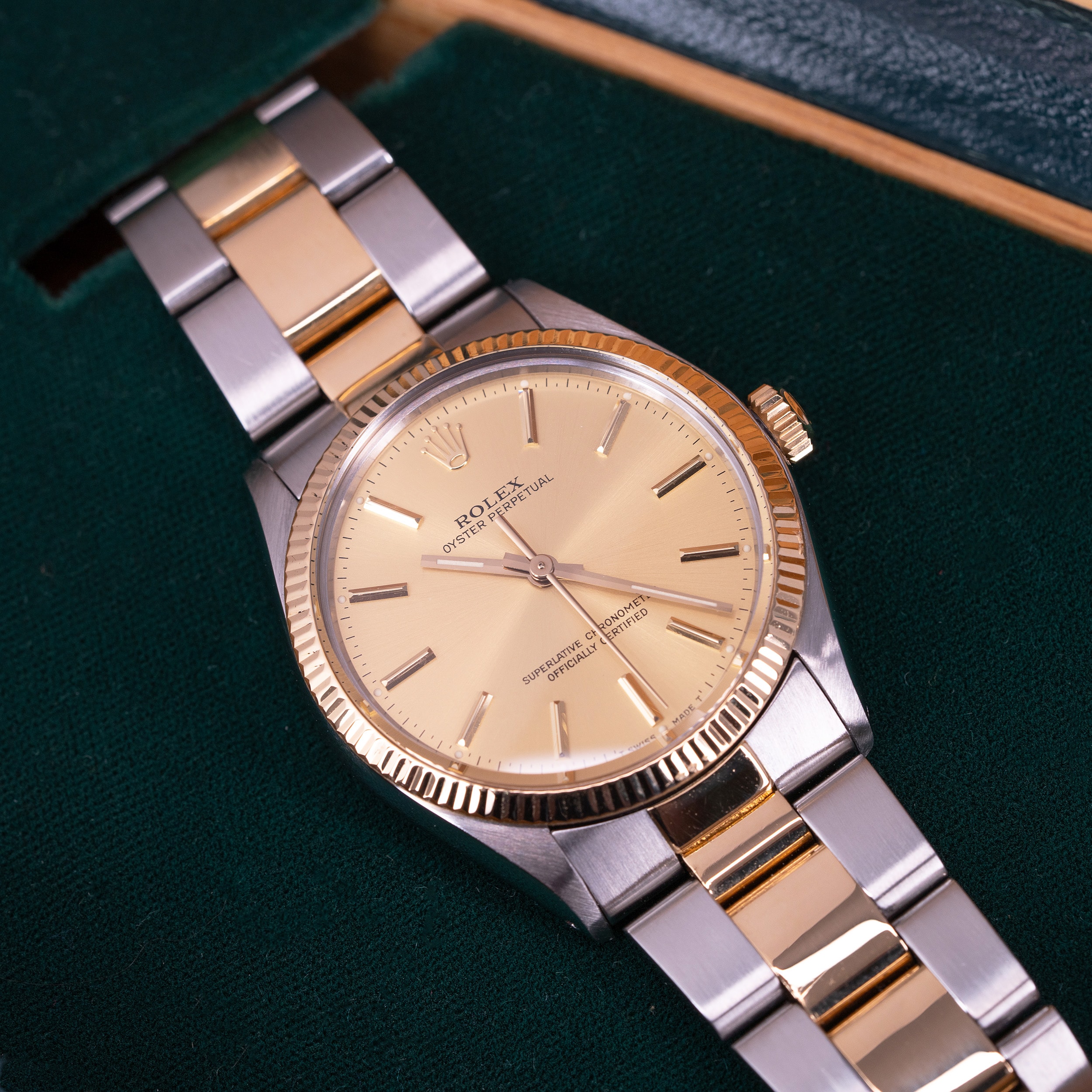 Rolex Oyster Perpetual 1005/3 vuodelta 1988 FULL-SET - Image 4