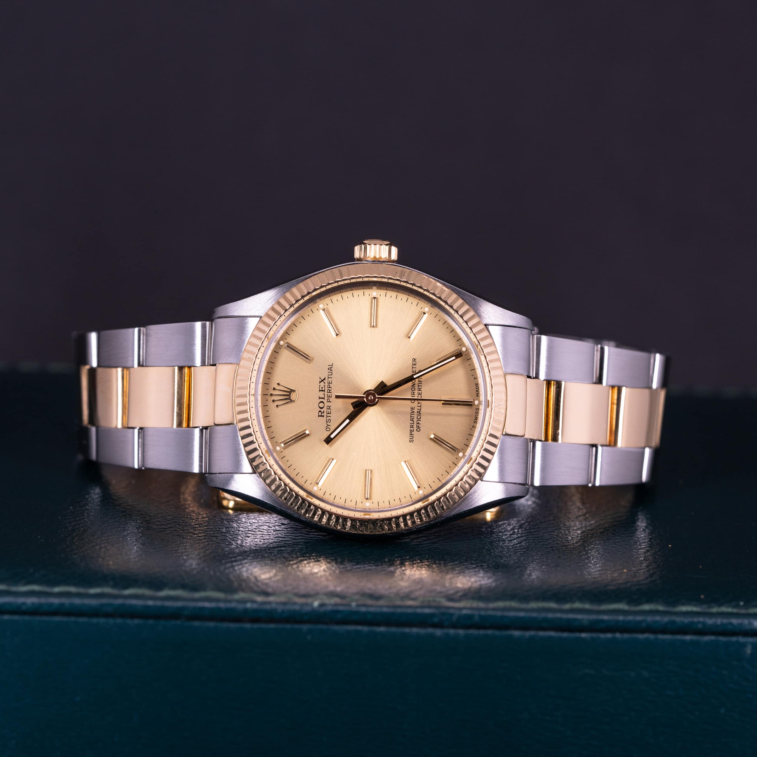 Rolex Oyster Perpetual 1005/3 vuodelta 1988 FULL-SET - Image 2