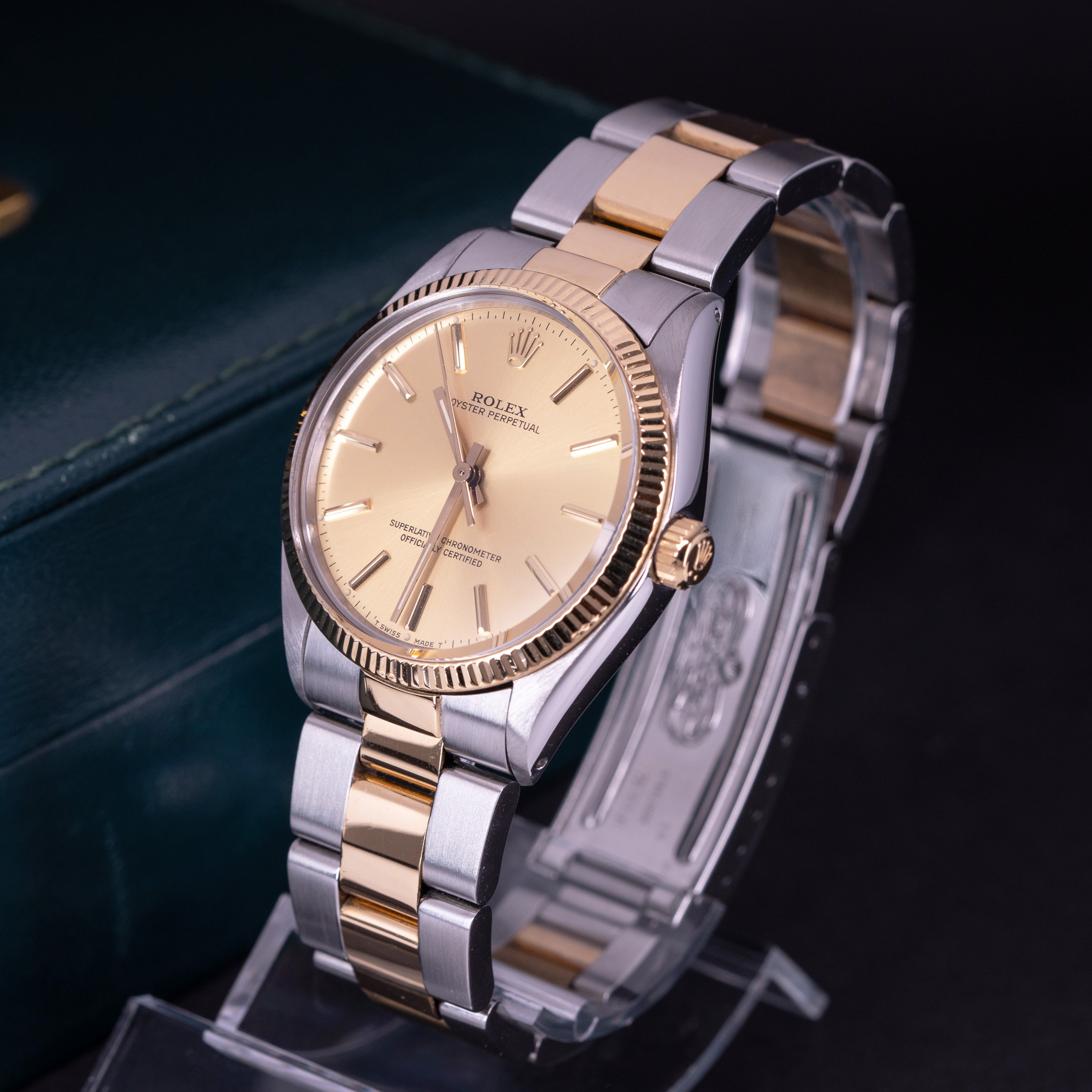 Rolex Oyster Perpetual 1005/3 vuodelta 1988 FULL-SET - Image 3