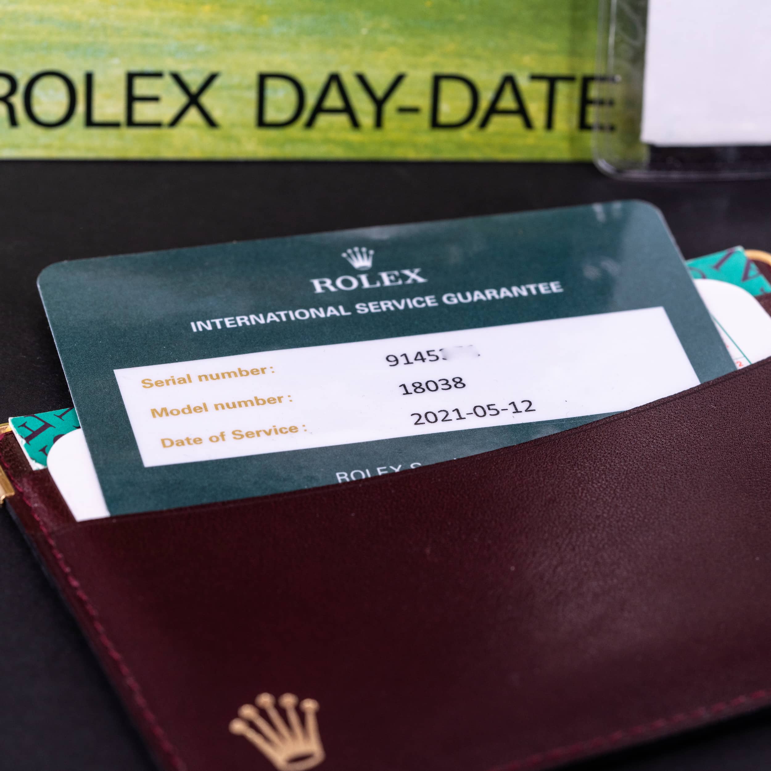 18k Rolex Day-Date 18038 vuodelta 1986 FULL-SET - Image 8