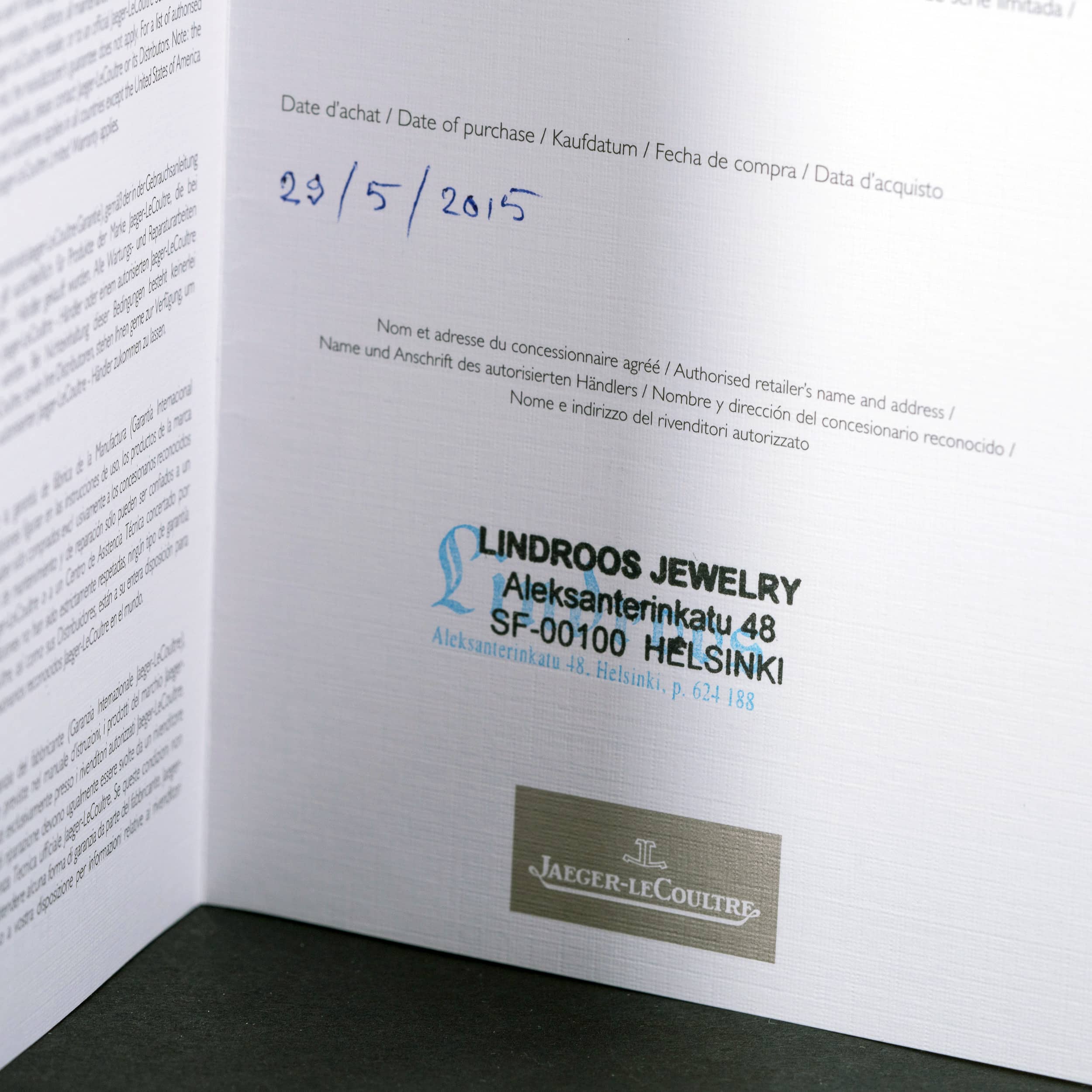 Jaeger-LeCoultre Reverso Grande Taille vuodelta 2015 FULL-SET - Image 8