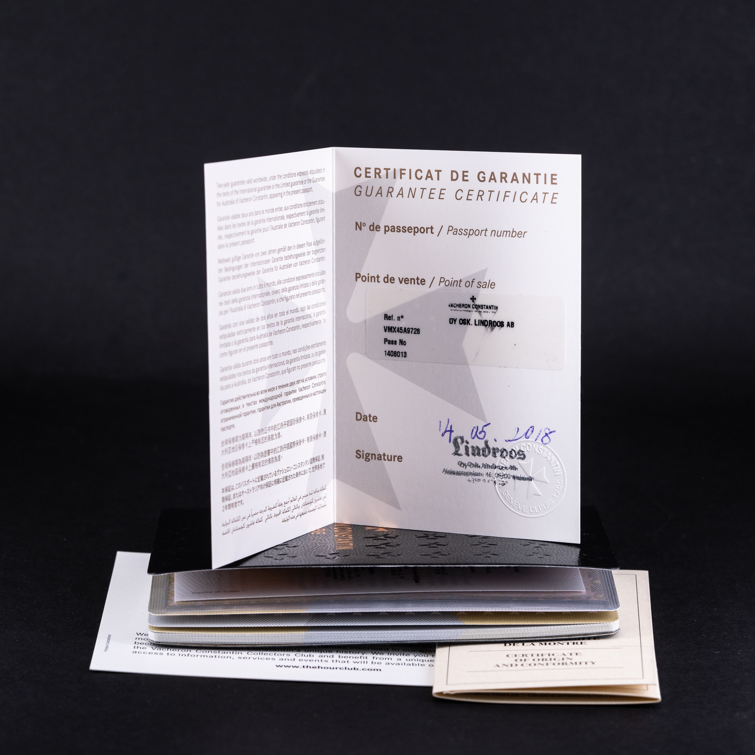 Vacheron & Constantin Overseas 4500V Blue vuodelta 2018 FULL-SET - Image 10