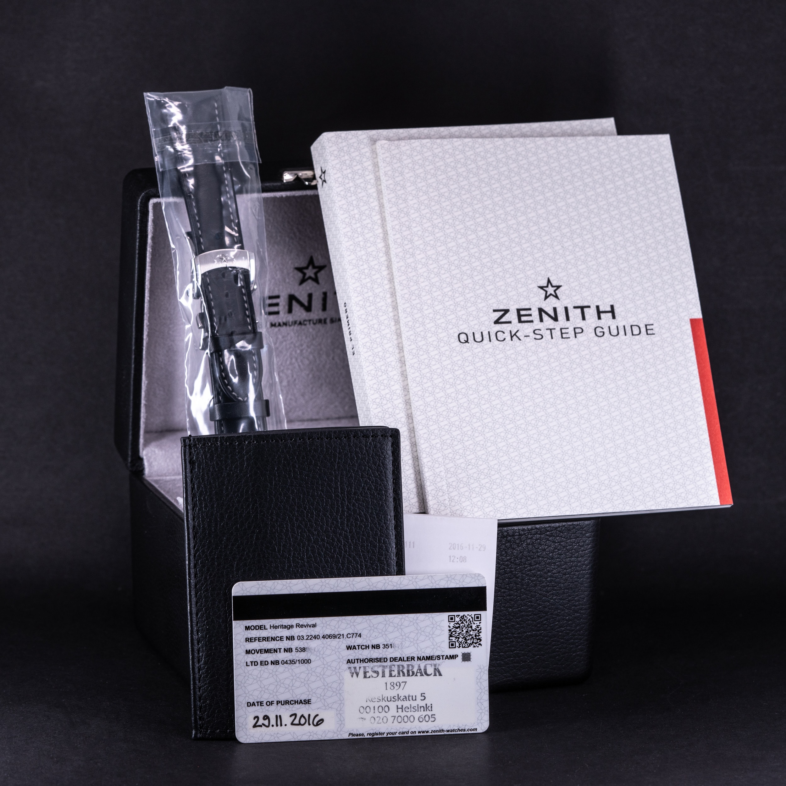 Zenith Chronometro Tipo CP-2 LE vuodelta 2016 FULL-SET - Image 9