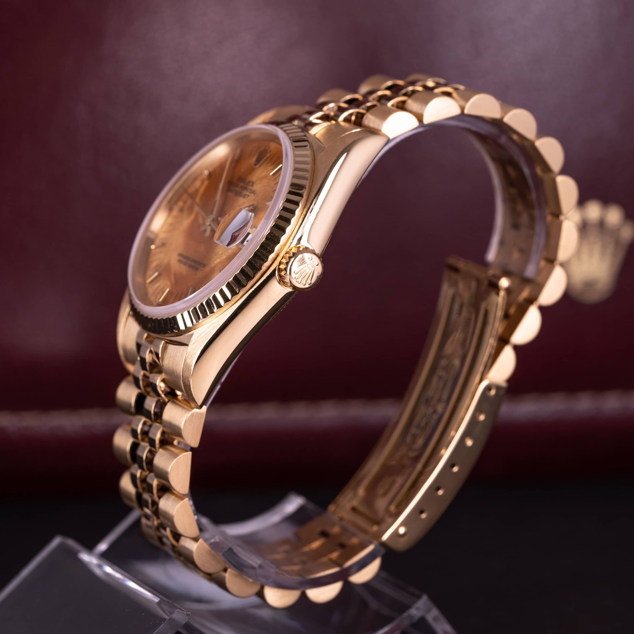 18k Rolex Datejust 16018 "Birch wood" vuodelta 1979 - Image 3